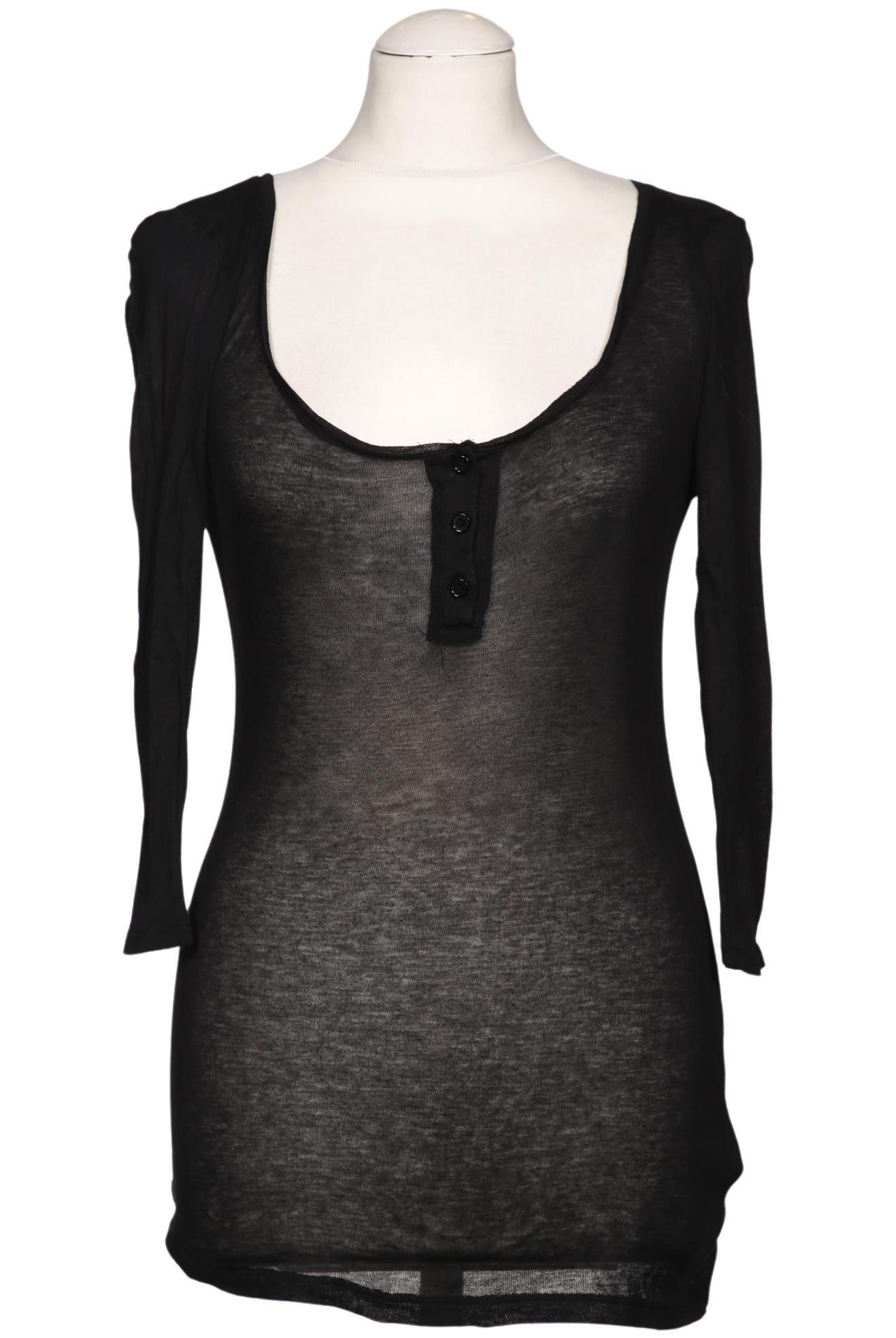 

American Vintage Damen Langarmshirt, schwarz, Gr. 38