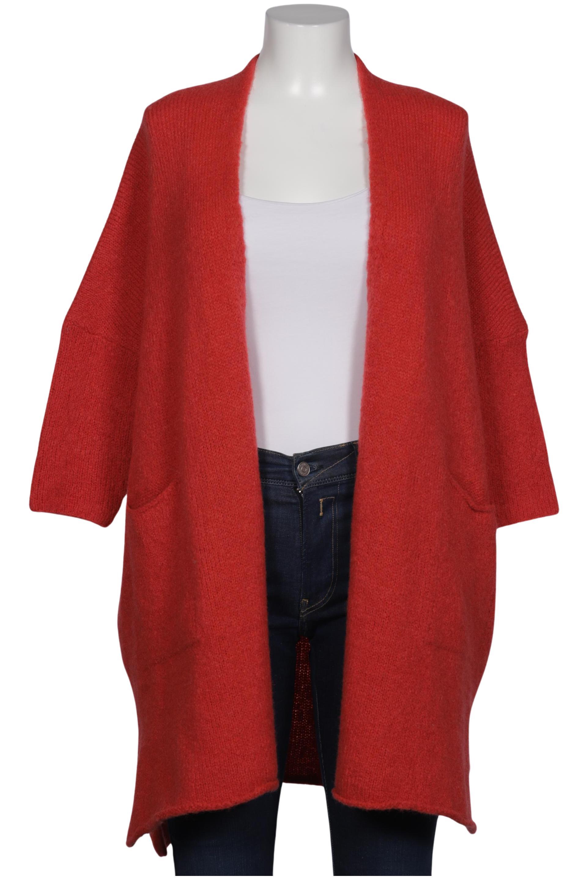 

American Vintage Damen Strickjacke, rot, Gr. uni