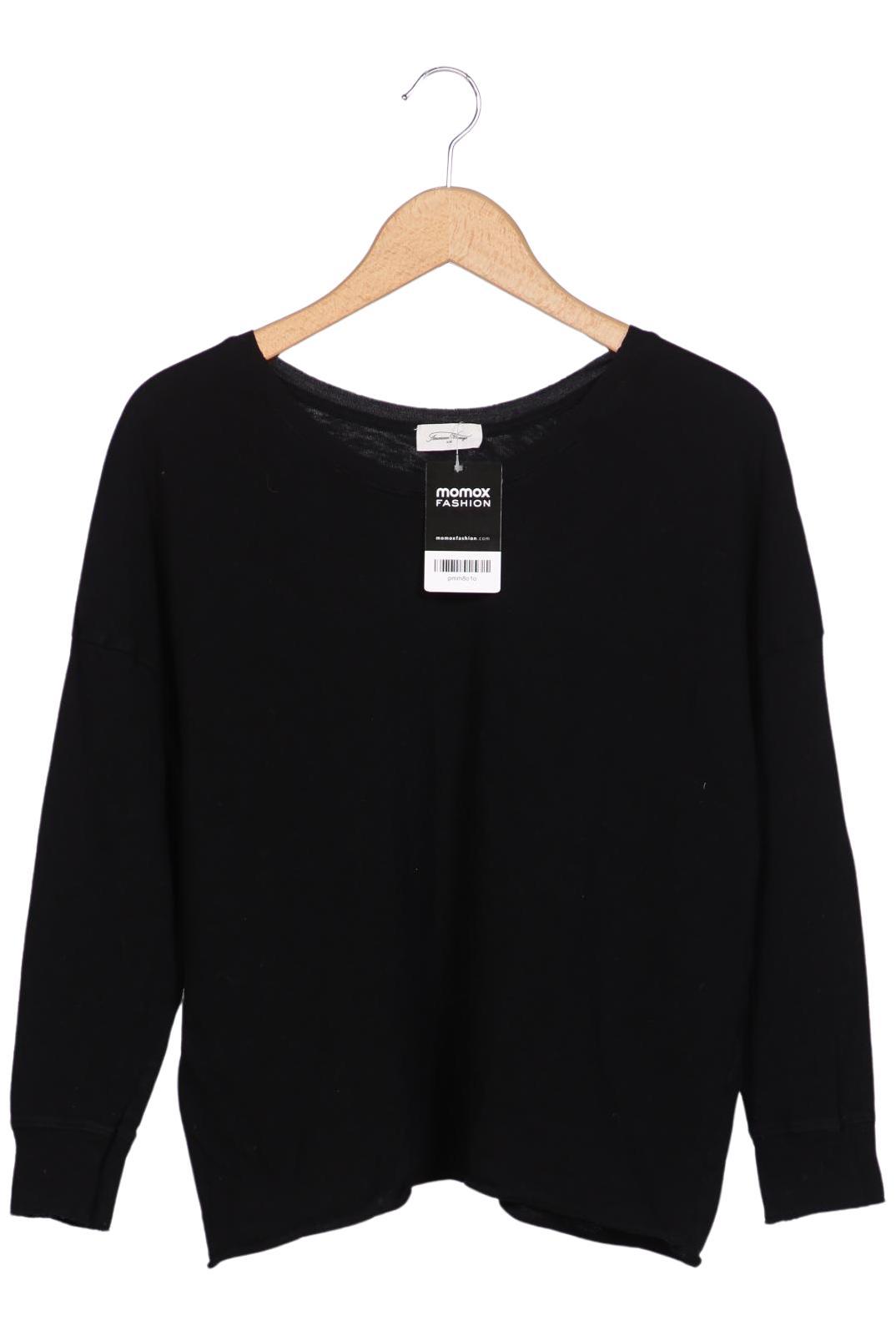

American Vintage Damen Langarmshirt, schwarz, Gr. 38