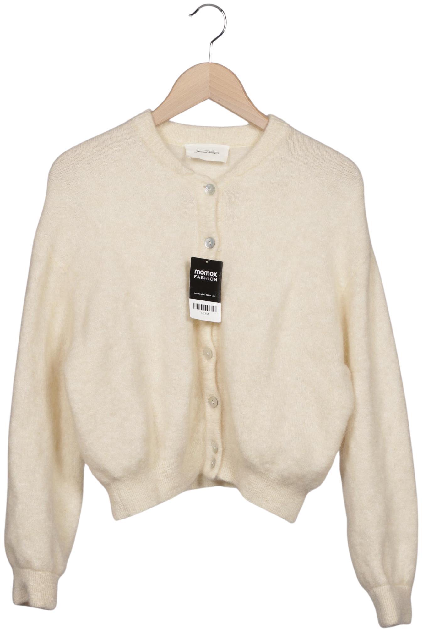 

American Vintage Damen Strickjacke, cremeweiß, Gr. 34