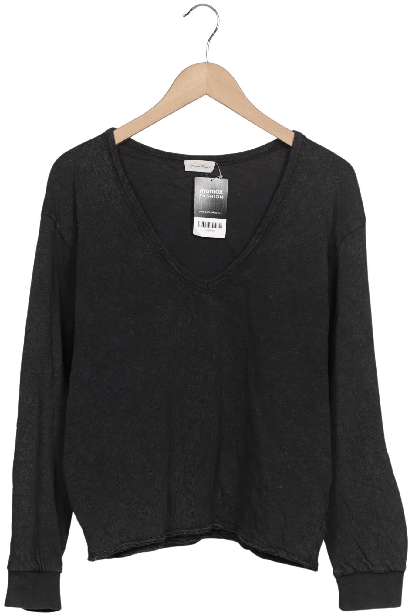 

American Vintage Damen Langarmshirt, grau, Gr. 42