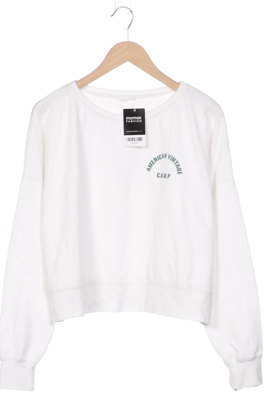 

American Vintage Damen Sweatshirt, weiß