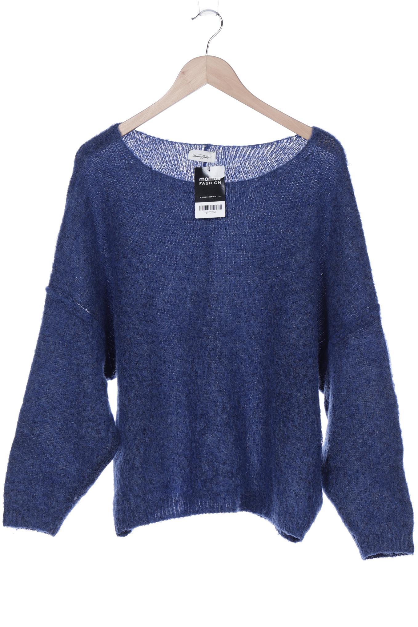

American Vintage Damen Pullover, blau, Gr. 38