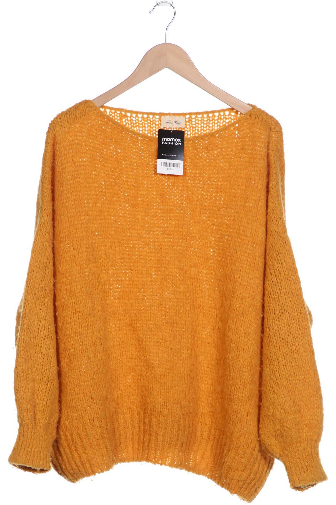

American Vintage Damen Pullover, gelb