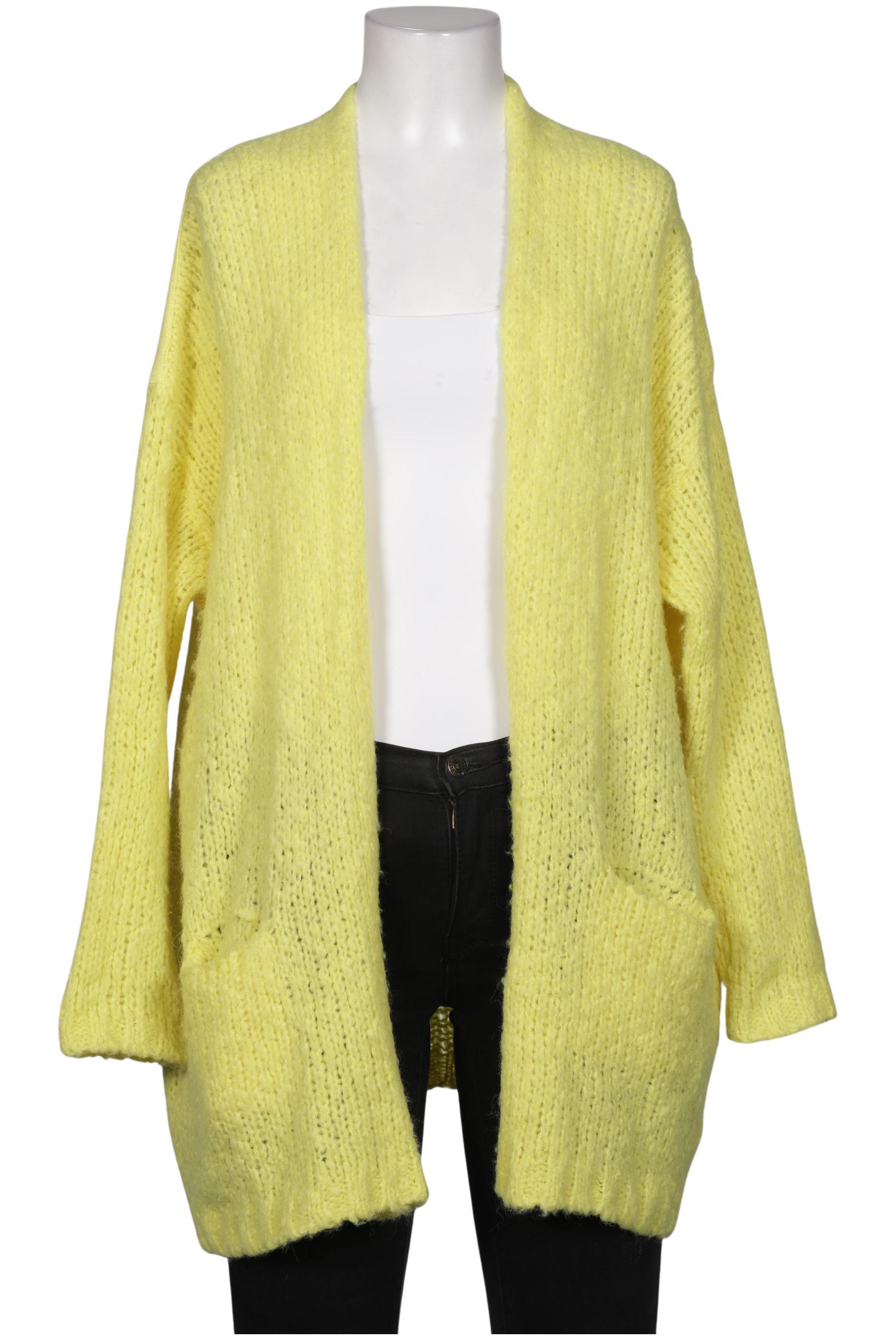 

American Vintage Damen Strickjacke, gelb, Gr. 34