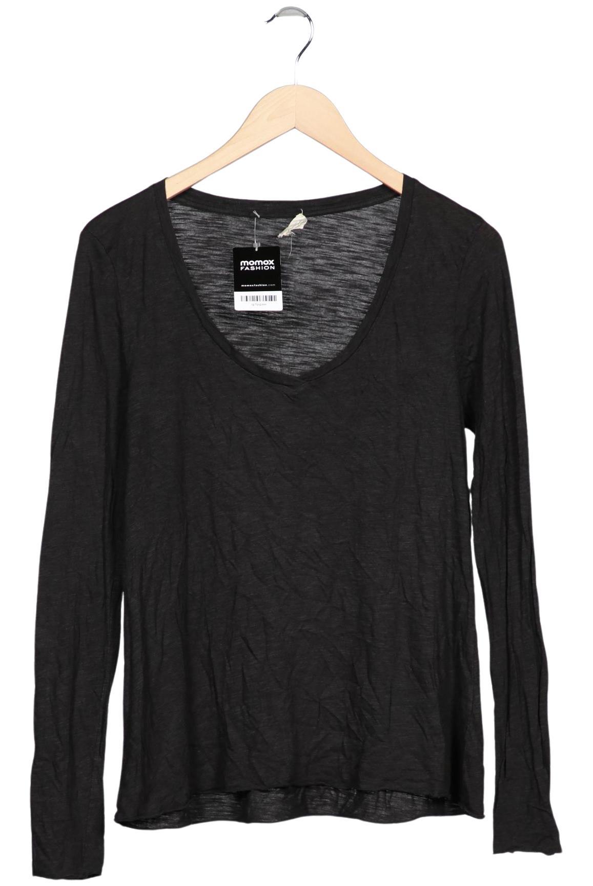 

American Vintage Damen Langarmshirt, grau, Gr. 36