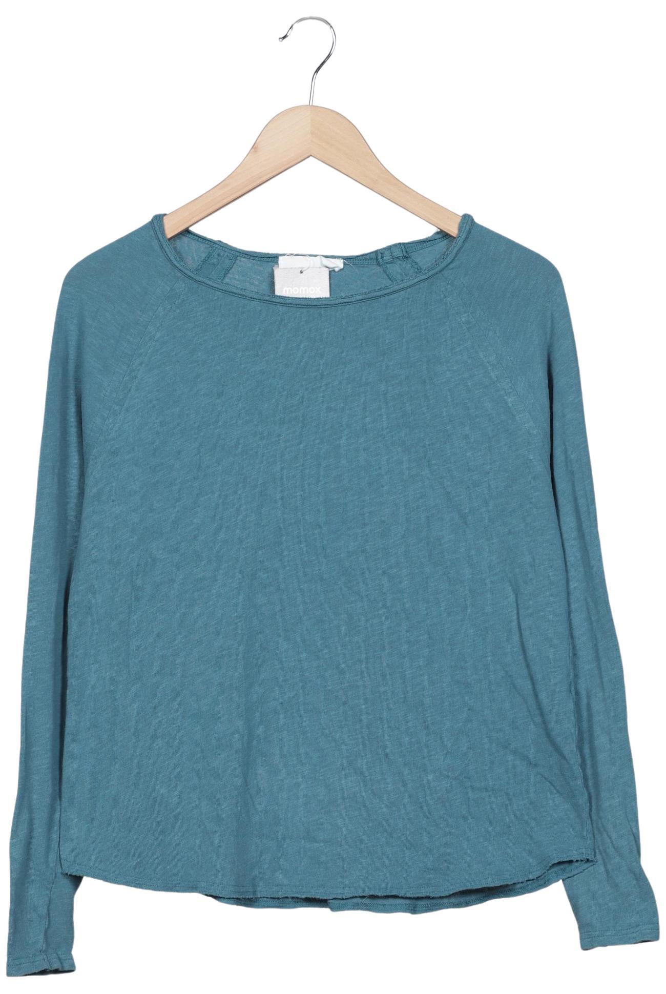 

American Vintage Damen Langarmshirt, türkis, Gr. 38