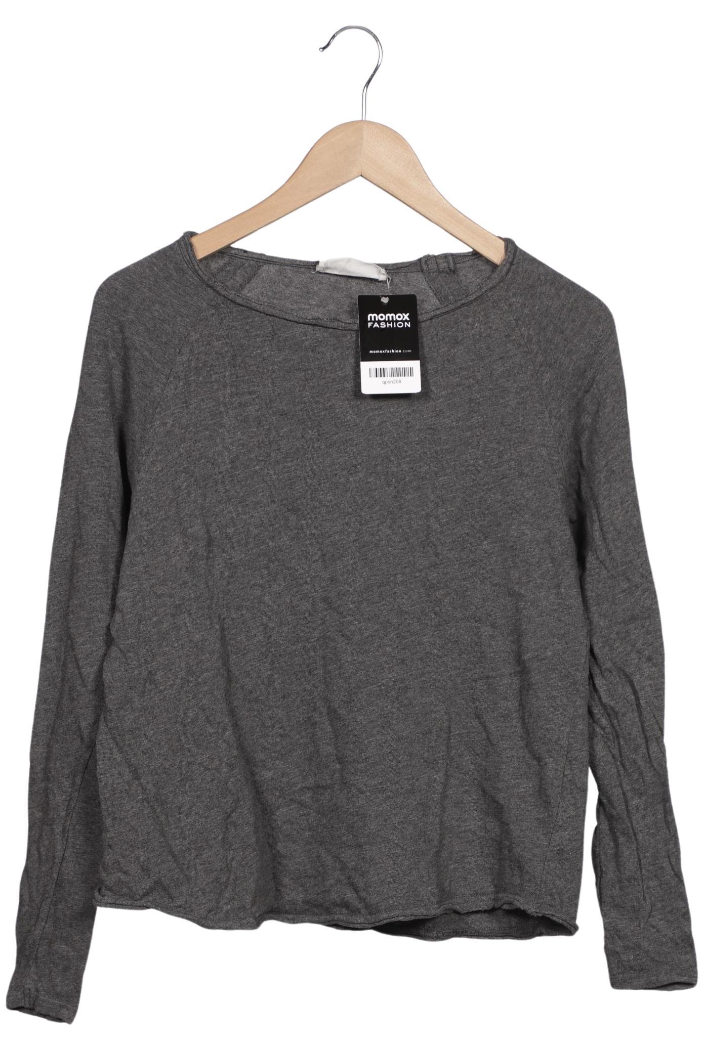 

American Vintage Damen Langarmshirt, grau, Gr. 38