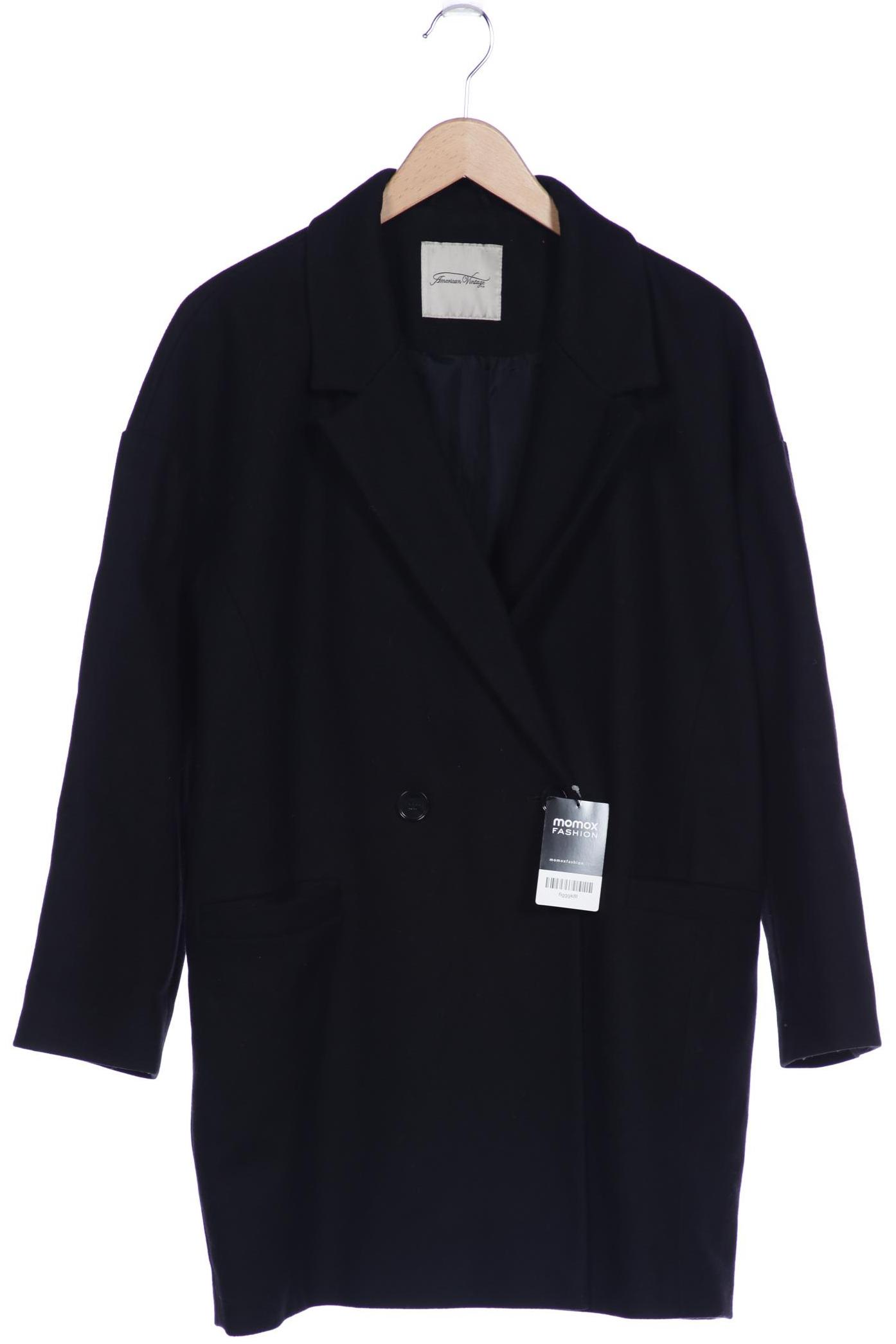 

American Vintage Damen Mantel, schwarz