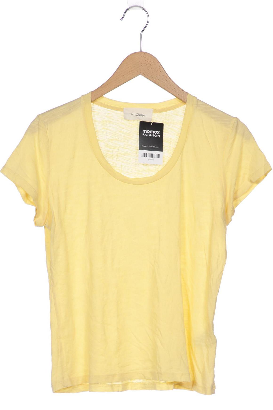 

American Vintage Damen T-Shirt, gelb