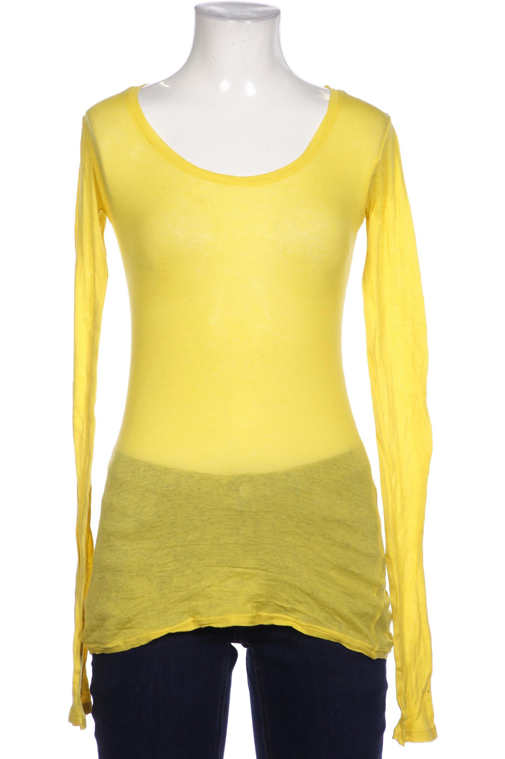 

American Vintage Damen Langarmshirt, gelb