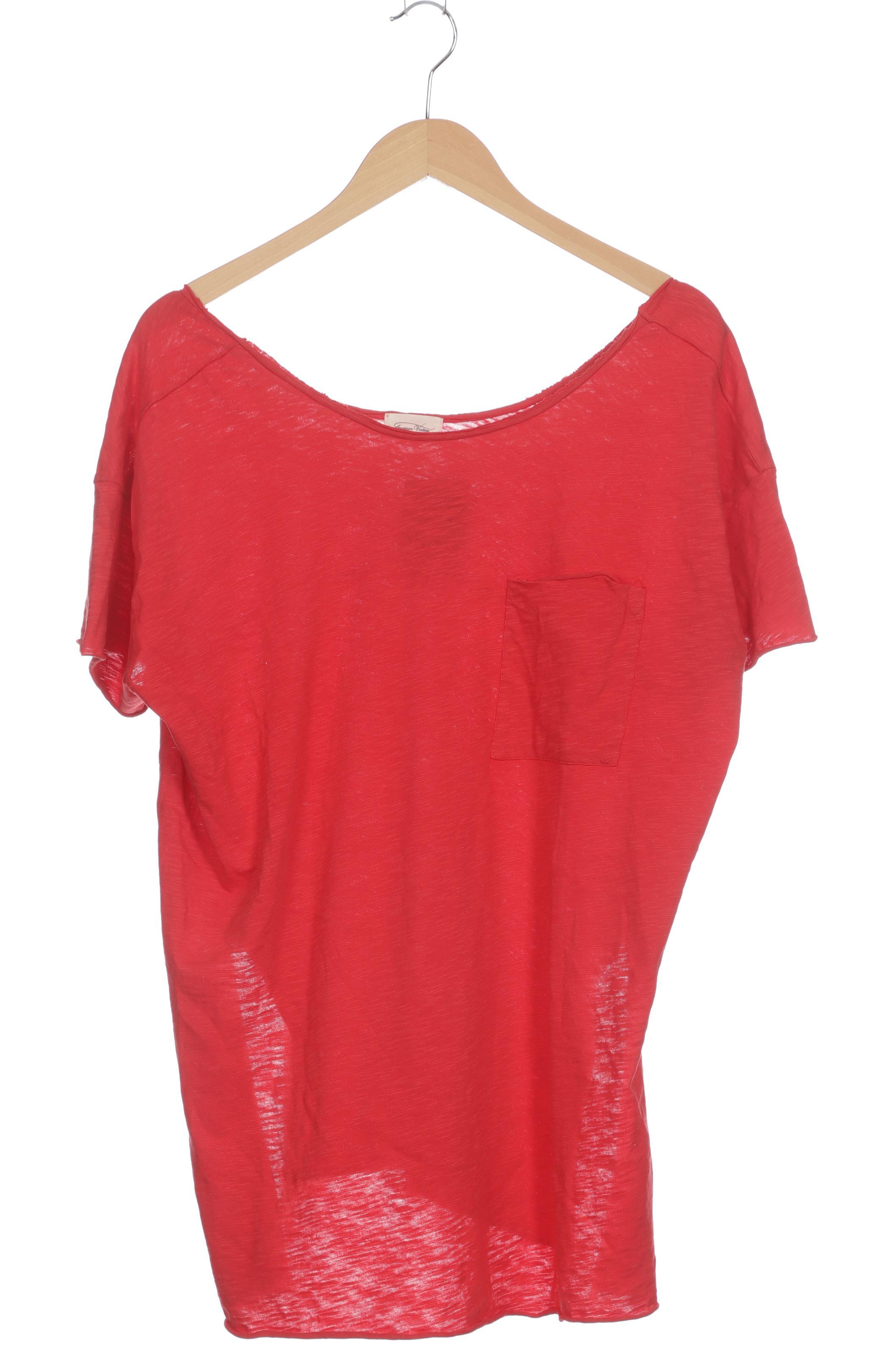 

American Vintage Damen T-Shirt, rot, Gr. 34