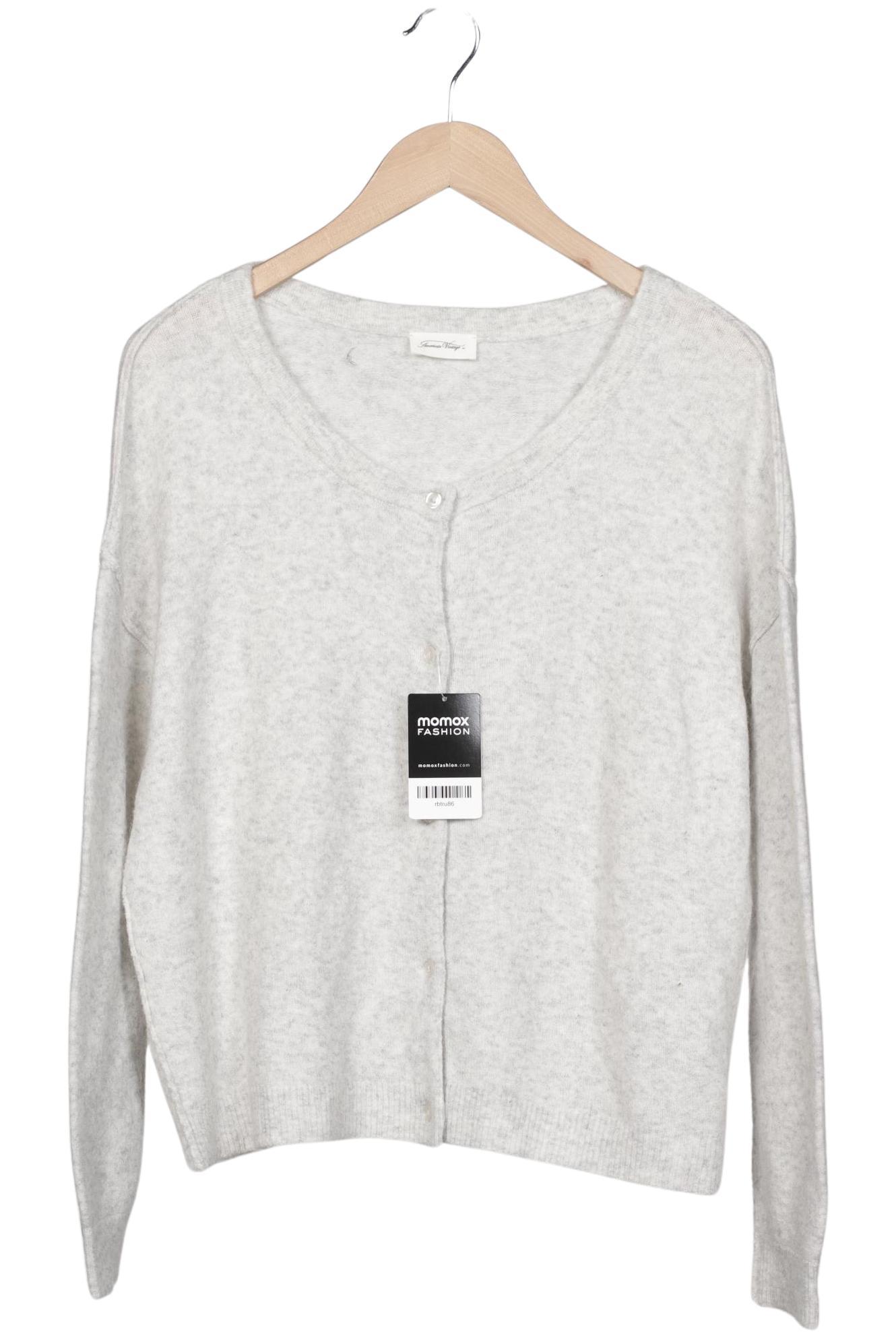 

American Vintage Damen Strickjacke, grau, Gr. 34