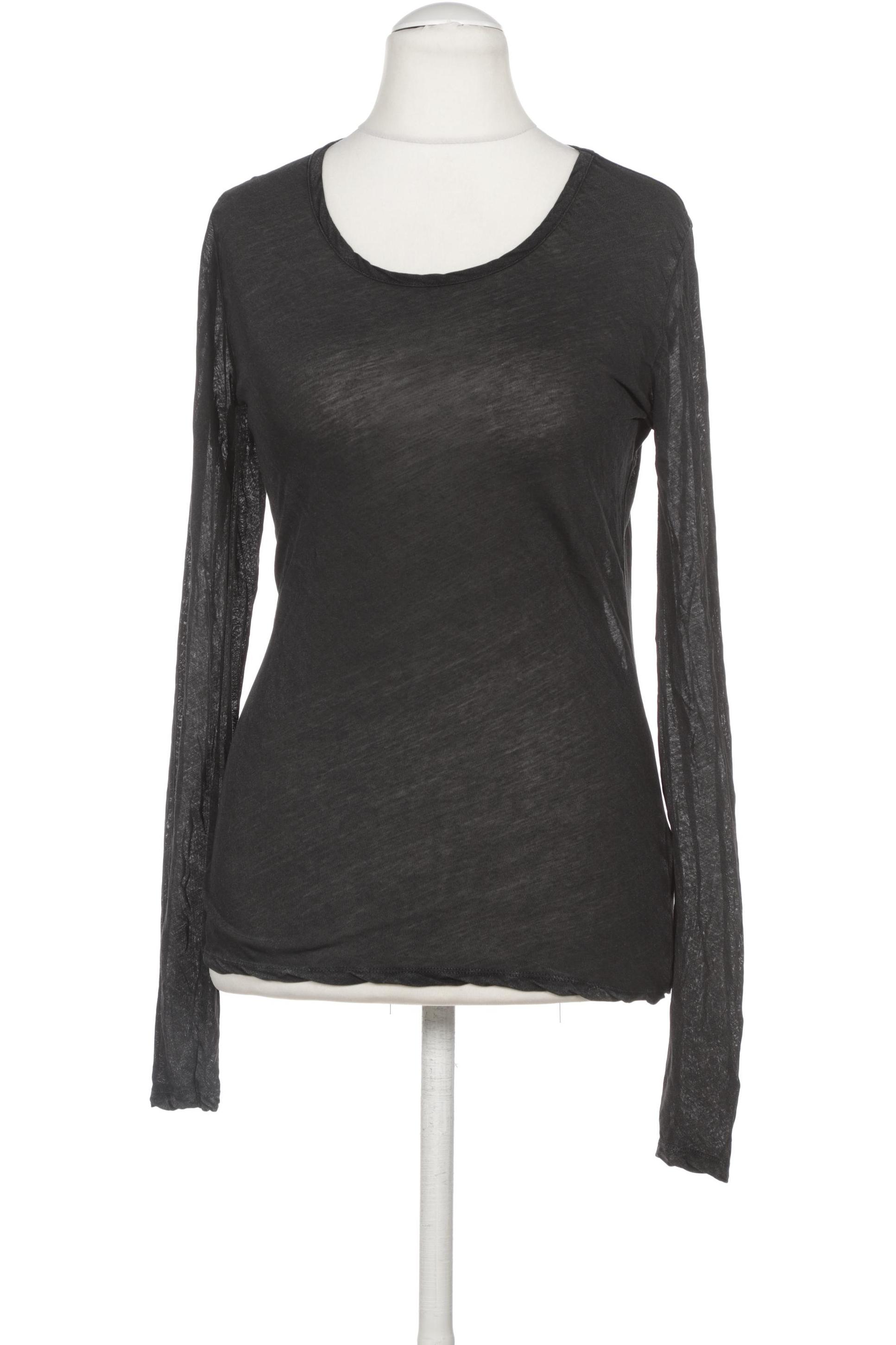 

American Vintage Damen Langarmshirt, grau, Gr. 36