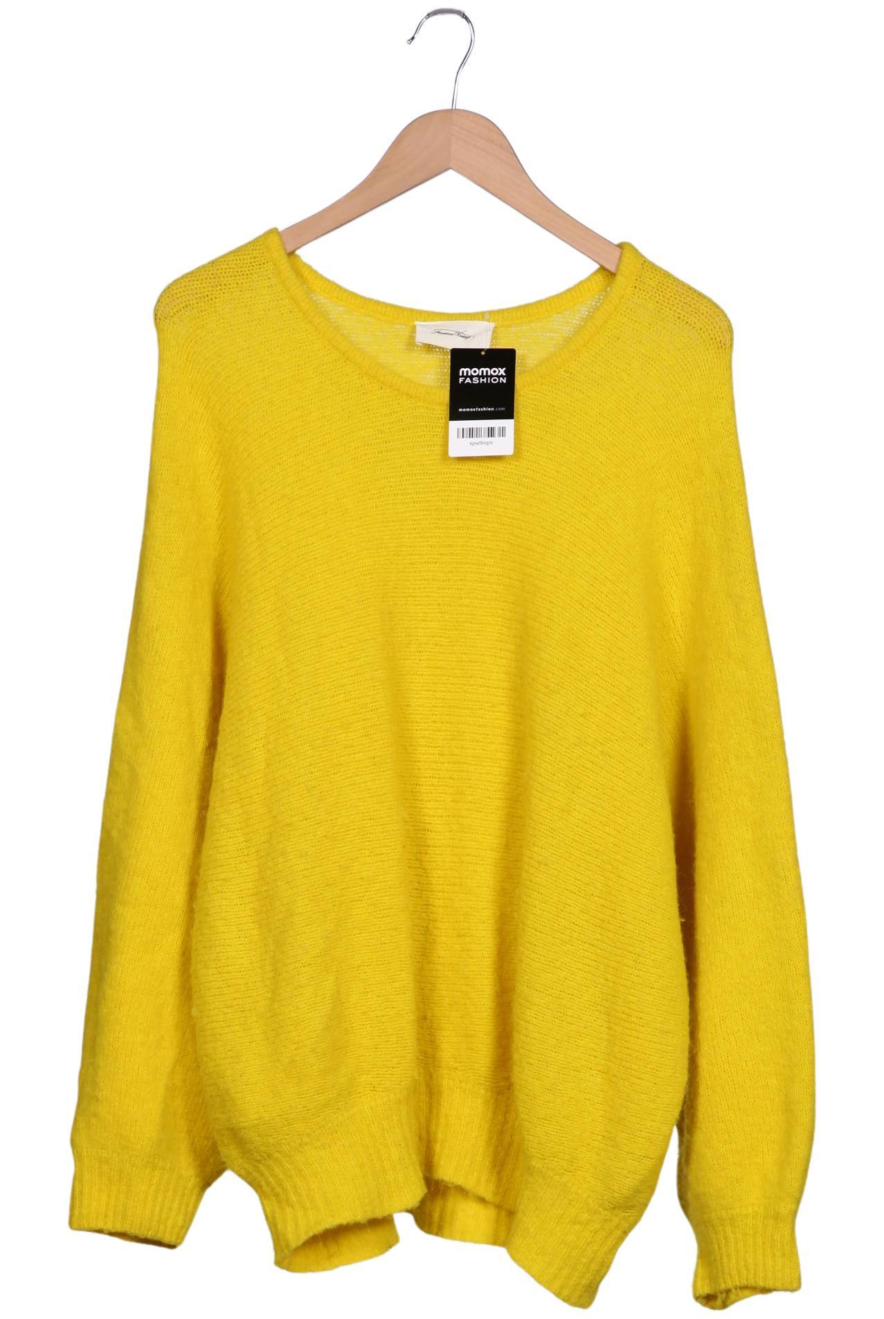 

American Vintage Damen Pullover, gelb, Gr. 38