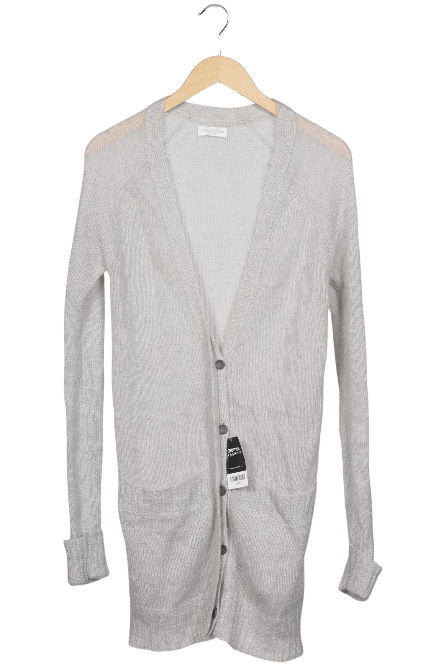 

American Vintage Damen Strickjacke, grau, Gr. 36