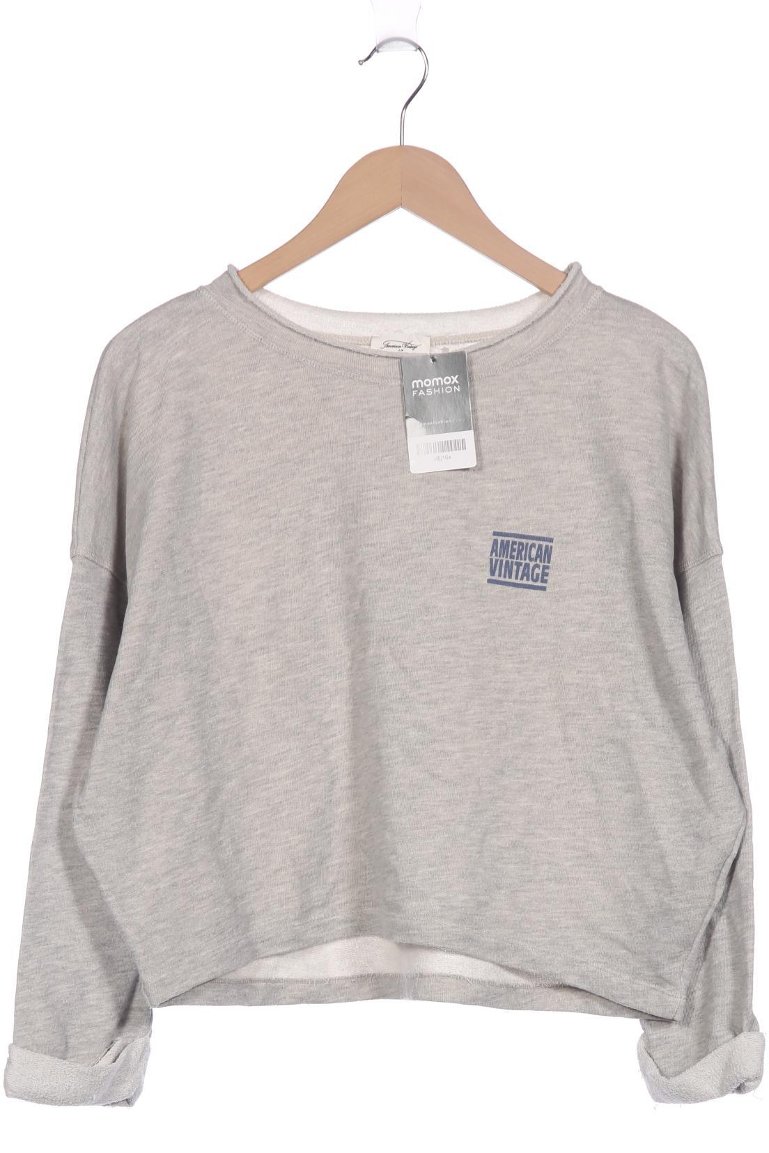 

American Vintage Damen Sweatshirt, grau, Gr. 36