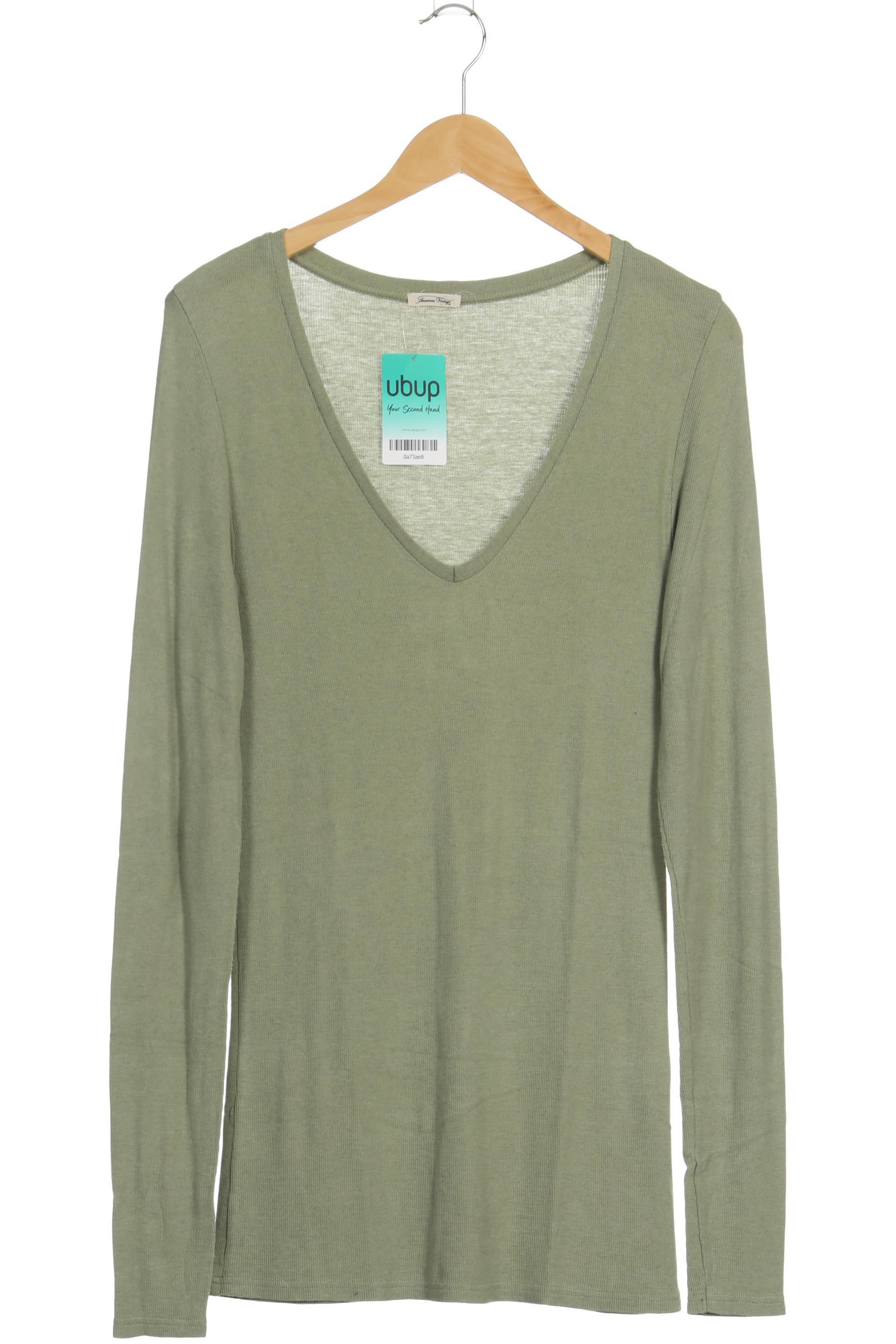 

American Vintage Damen Langarmshirt, grün, Gr. 42