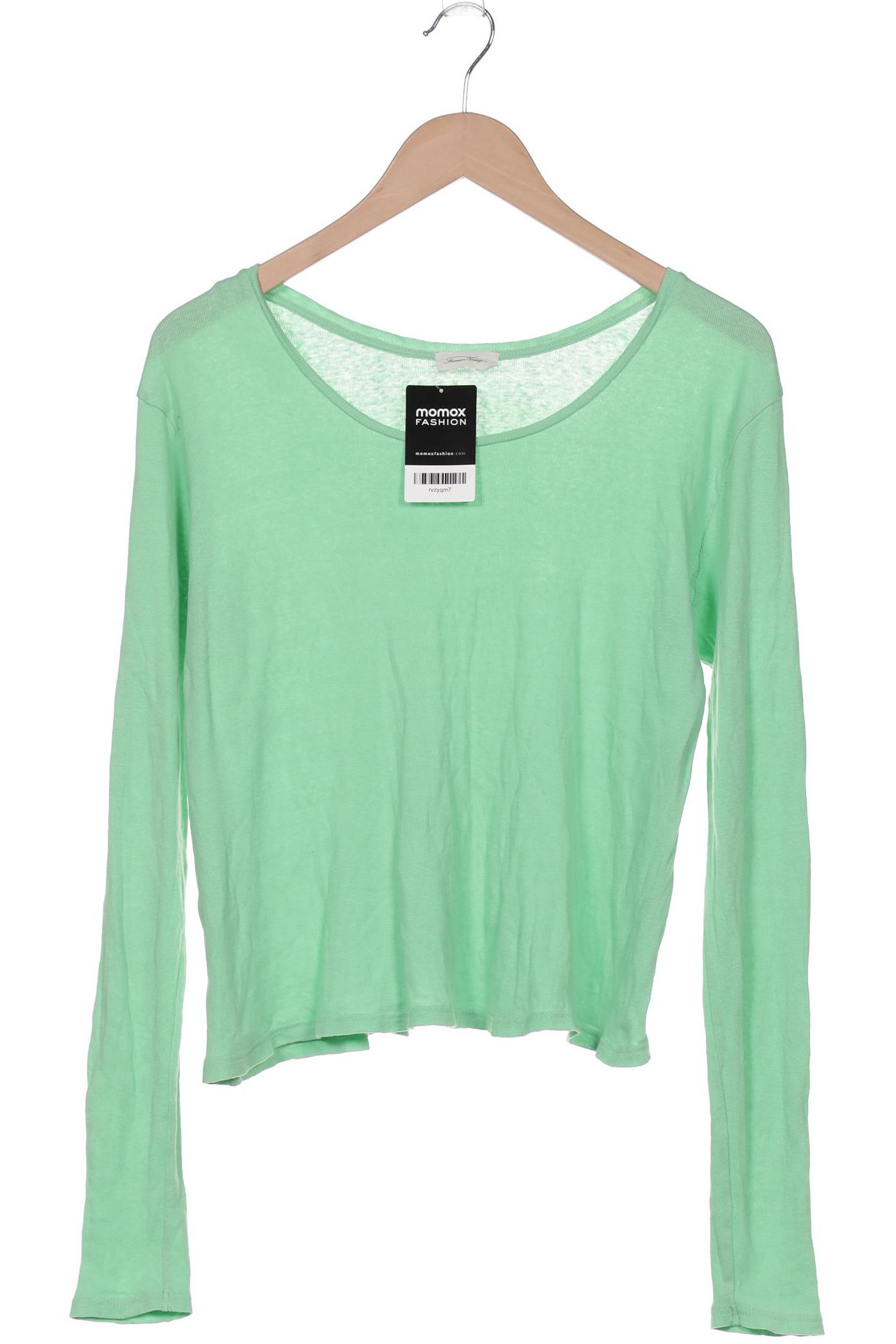 

American Vintage Damen Langarmshirt, türkis, Gr. 44
