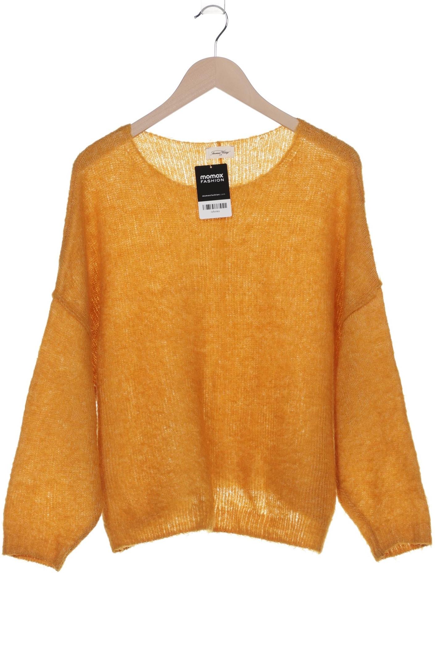 

American Vintage Damen Pullover, orange, Gr. 56