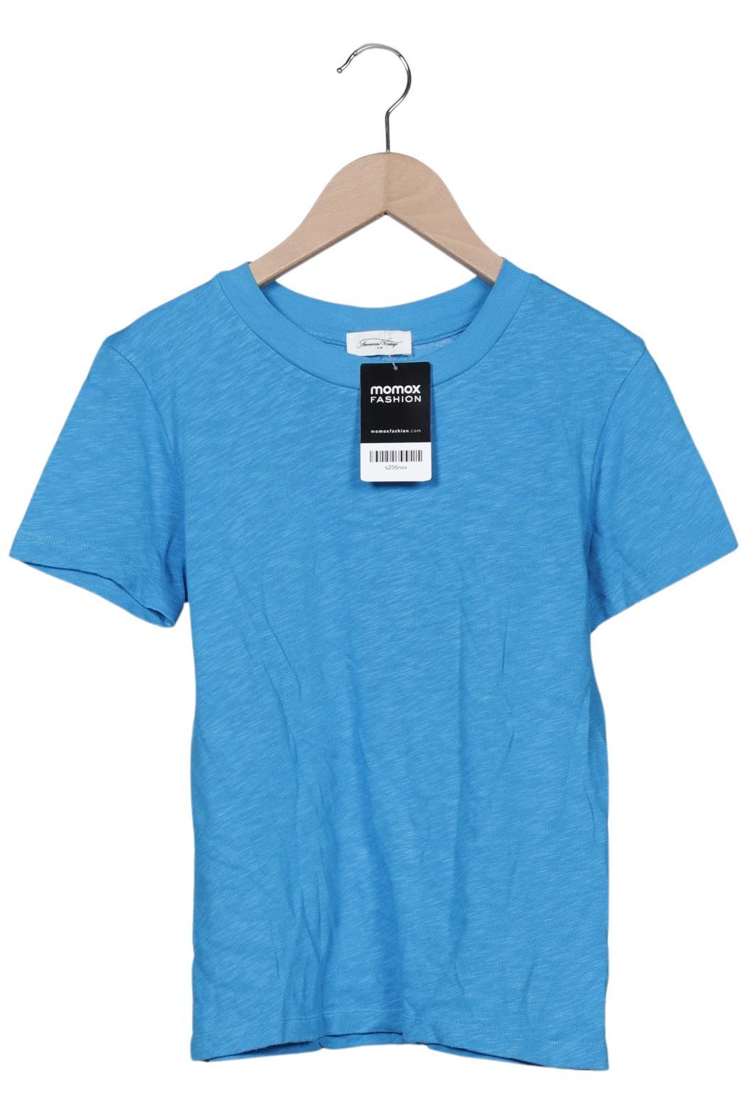 

American Vintage Damen T-Shirt, blau, Gr. 36