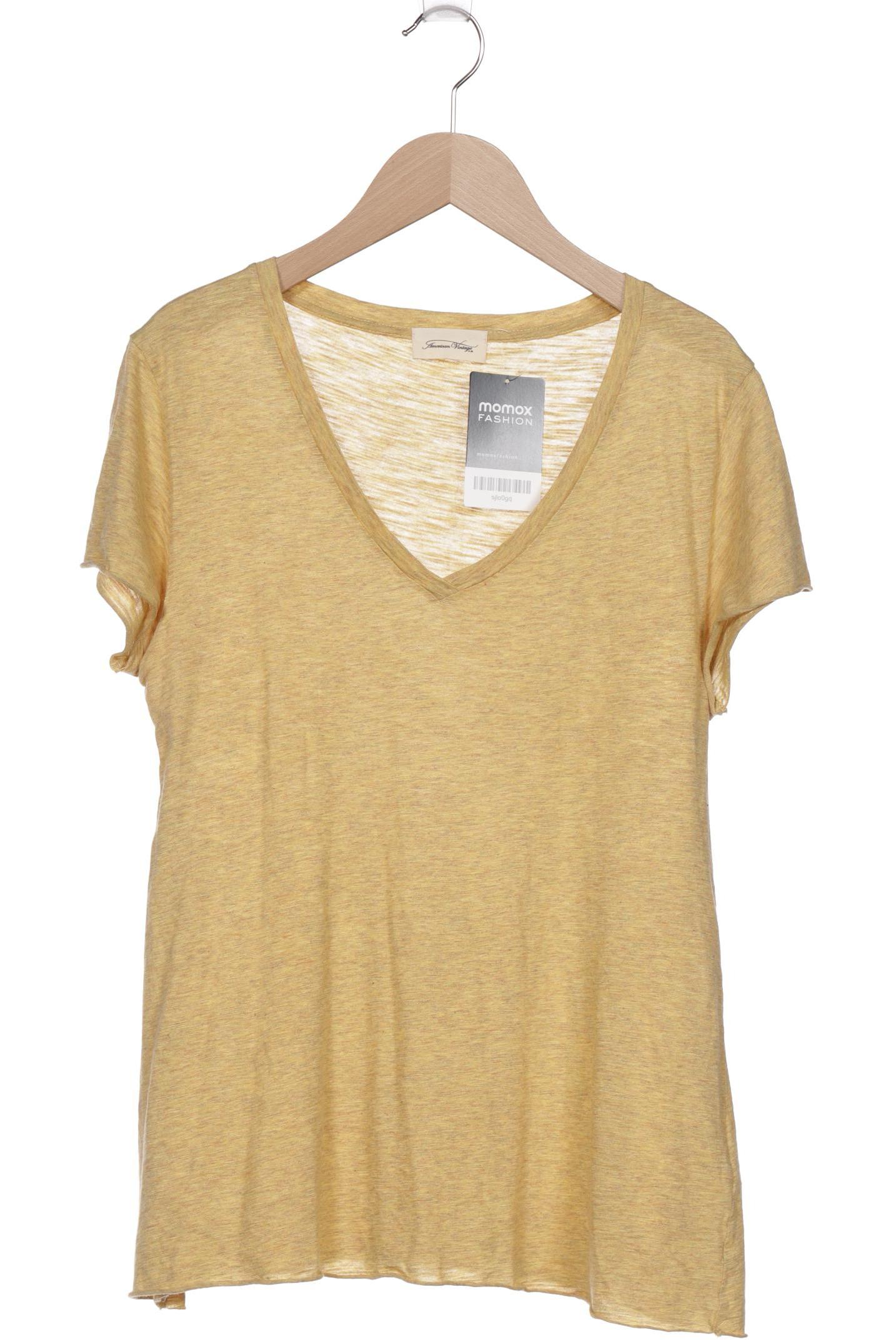 

American Vintage Damen T-Shirt, gelb