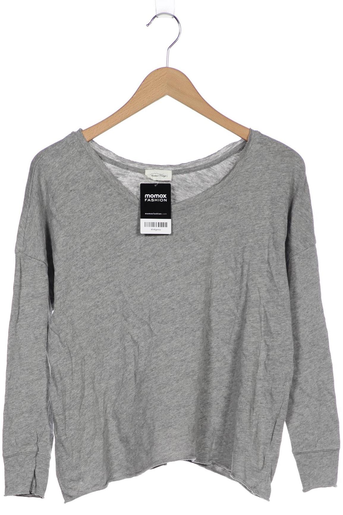 

American Vintage Damen Langarmshirt, grau