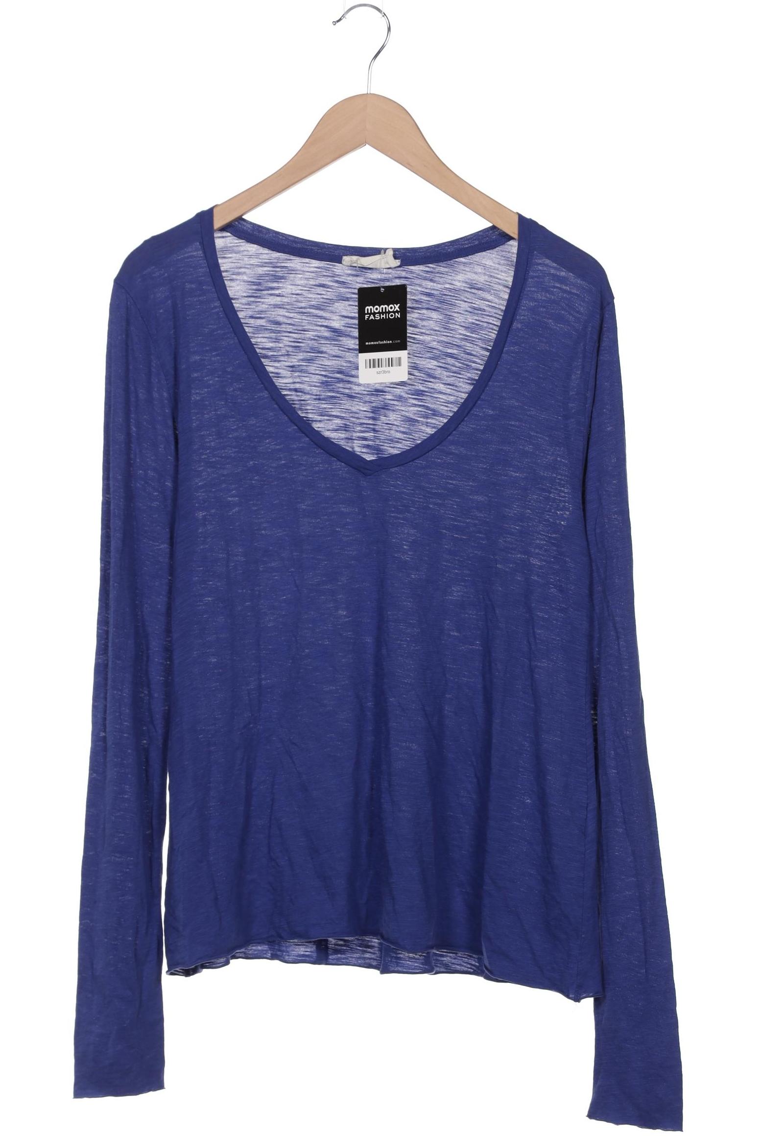 

American Vintage Damen Langarmshirt, blau, Gr. 38