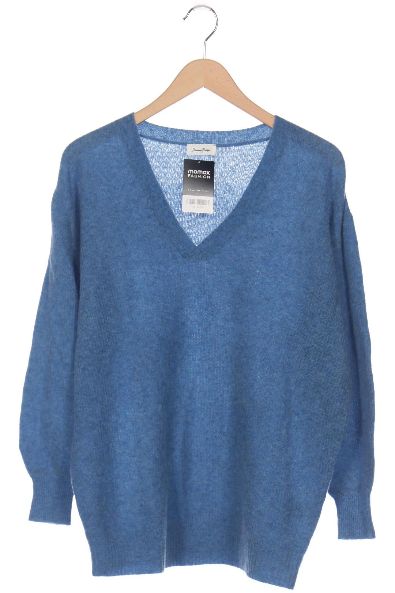 

American Vintage Damen Pullover, blau, Gr. uni