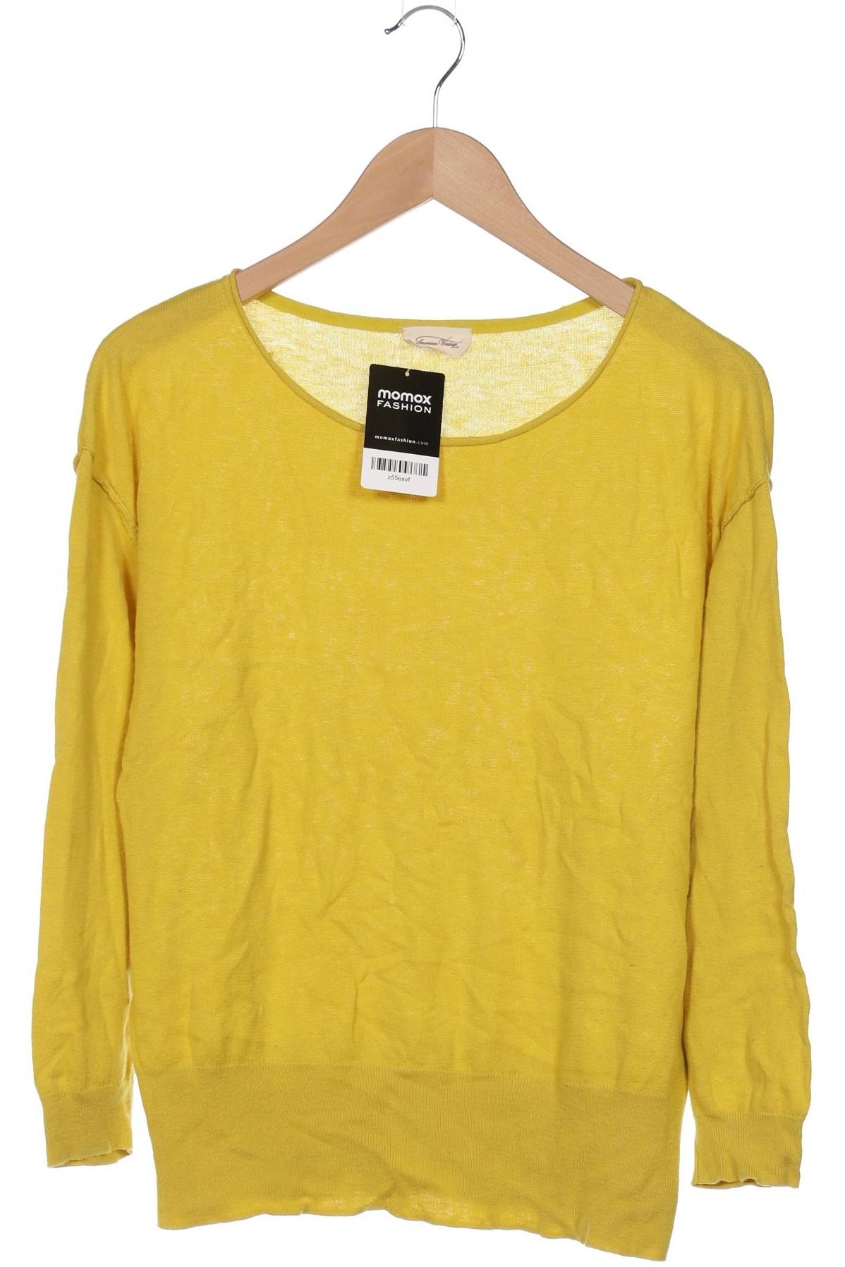 

American Vintage Damen Pullover, gelb, Gr. 38