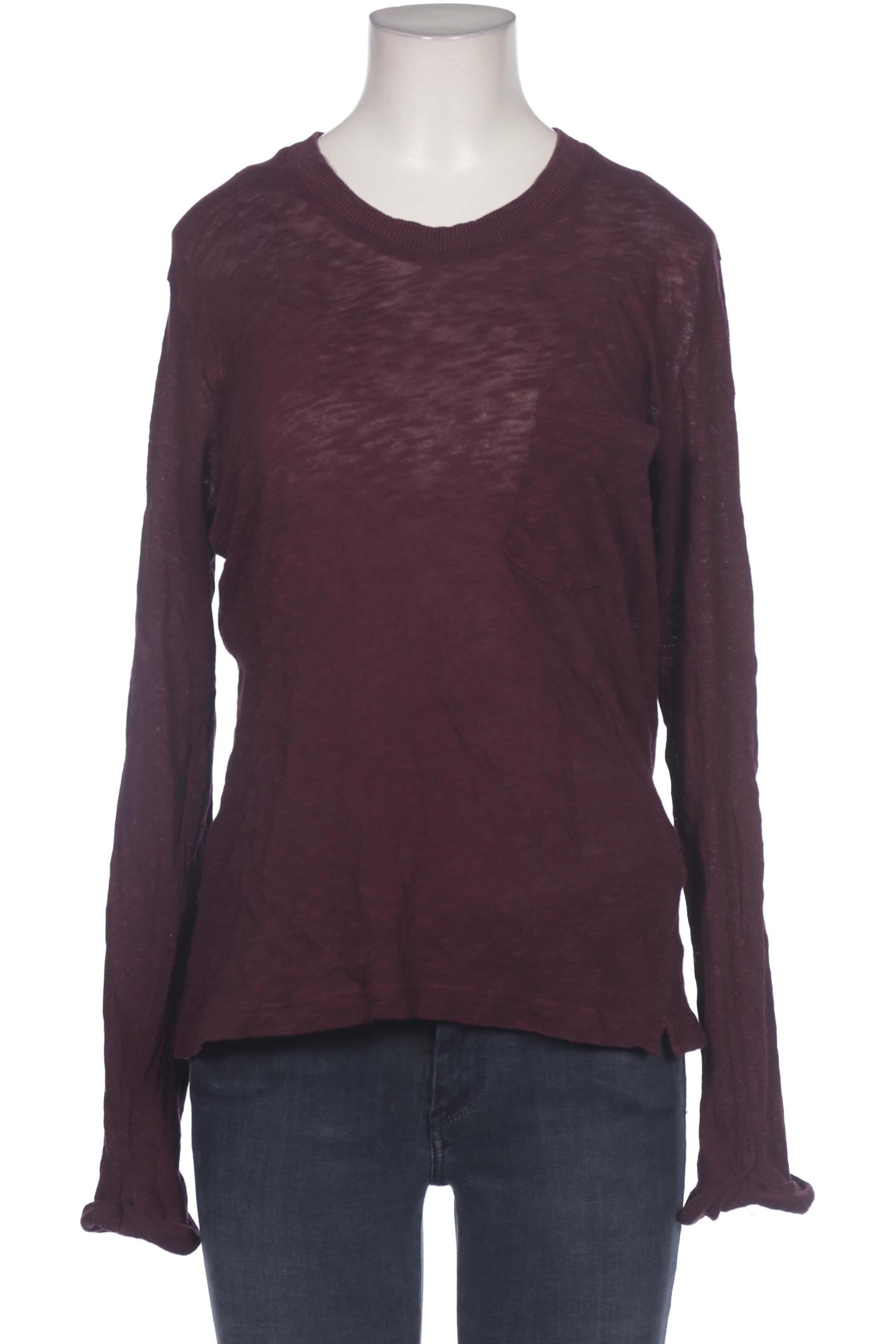 

American Vintage Damen Langarmshirt, bordeaux, Gr. 36