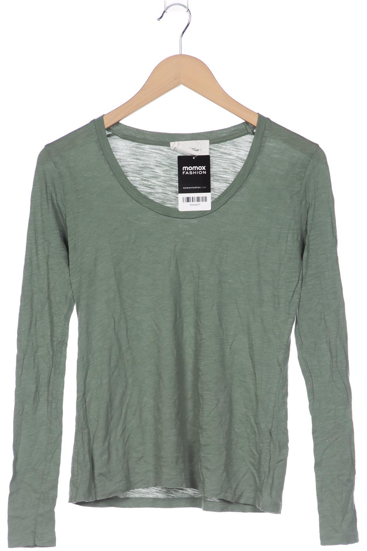 

American Vintage Damen Langarmshirt, grün, Gr. 34