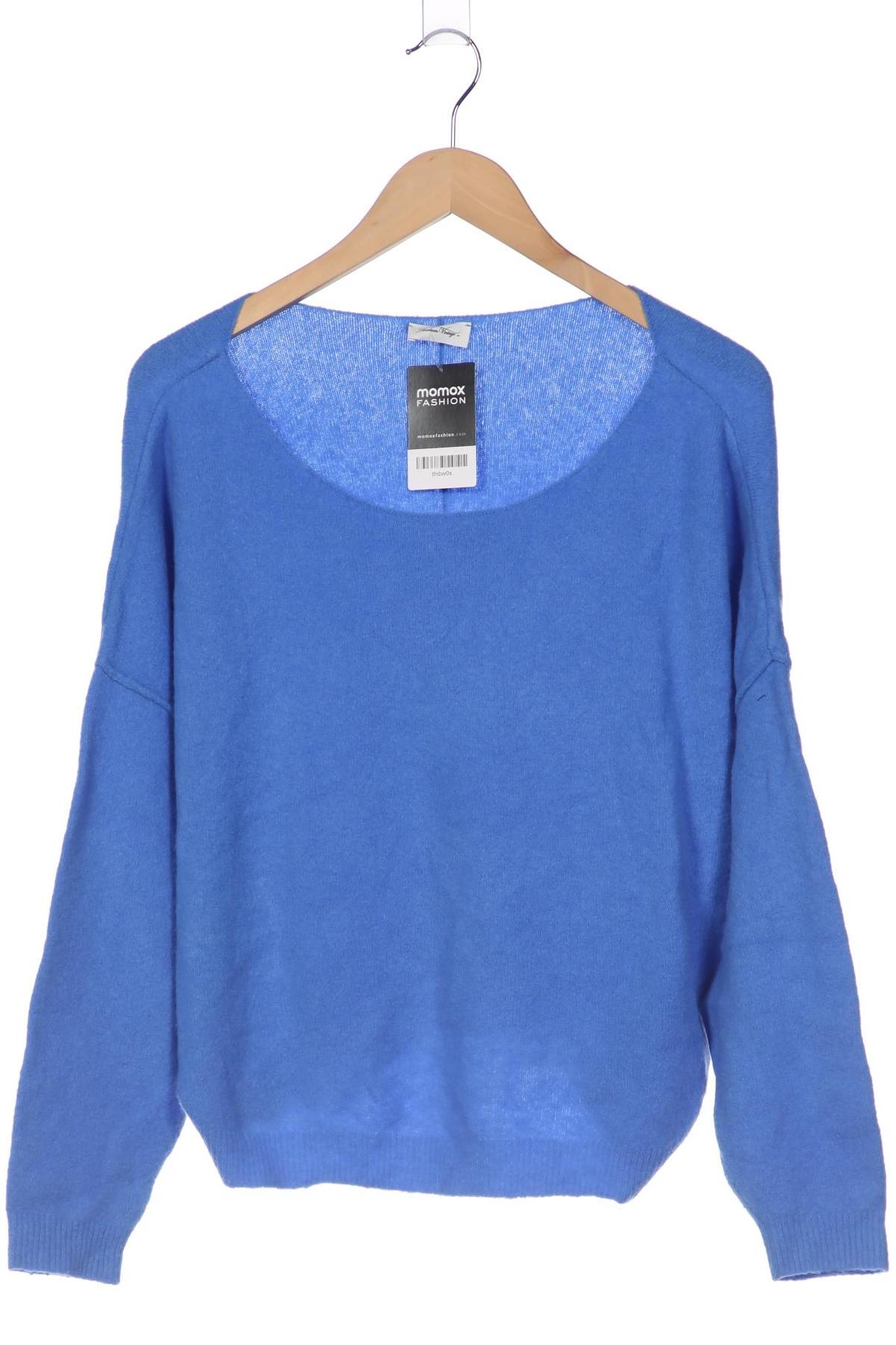 

American Vintage Damen Pullover, blau, Gr. 34
