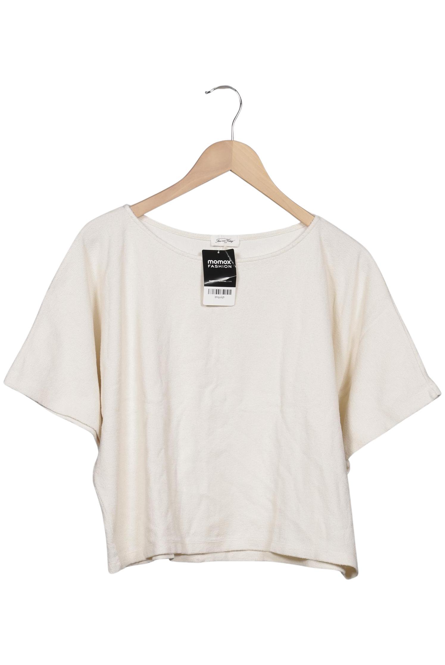 

American Vintage Damen T-Shirt, cremeweiß, Gr. 38