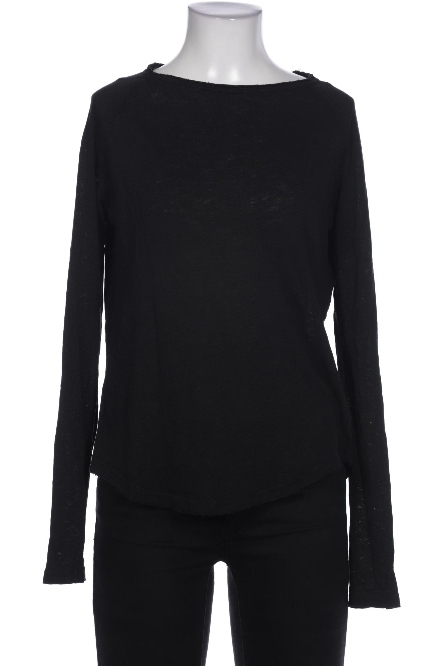 

American Vintage Damen Langarmshirt, schwarz