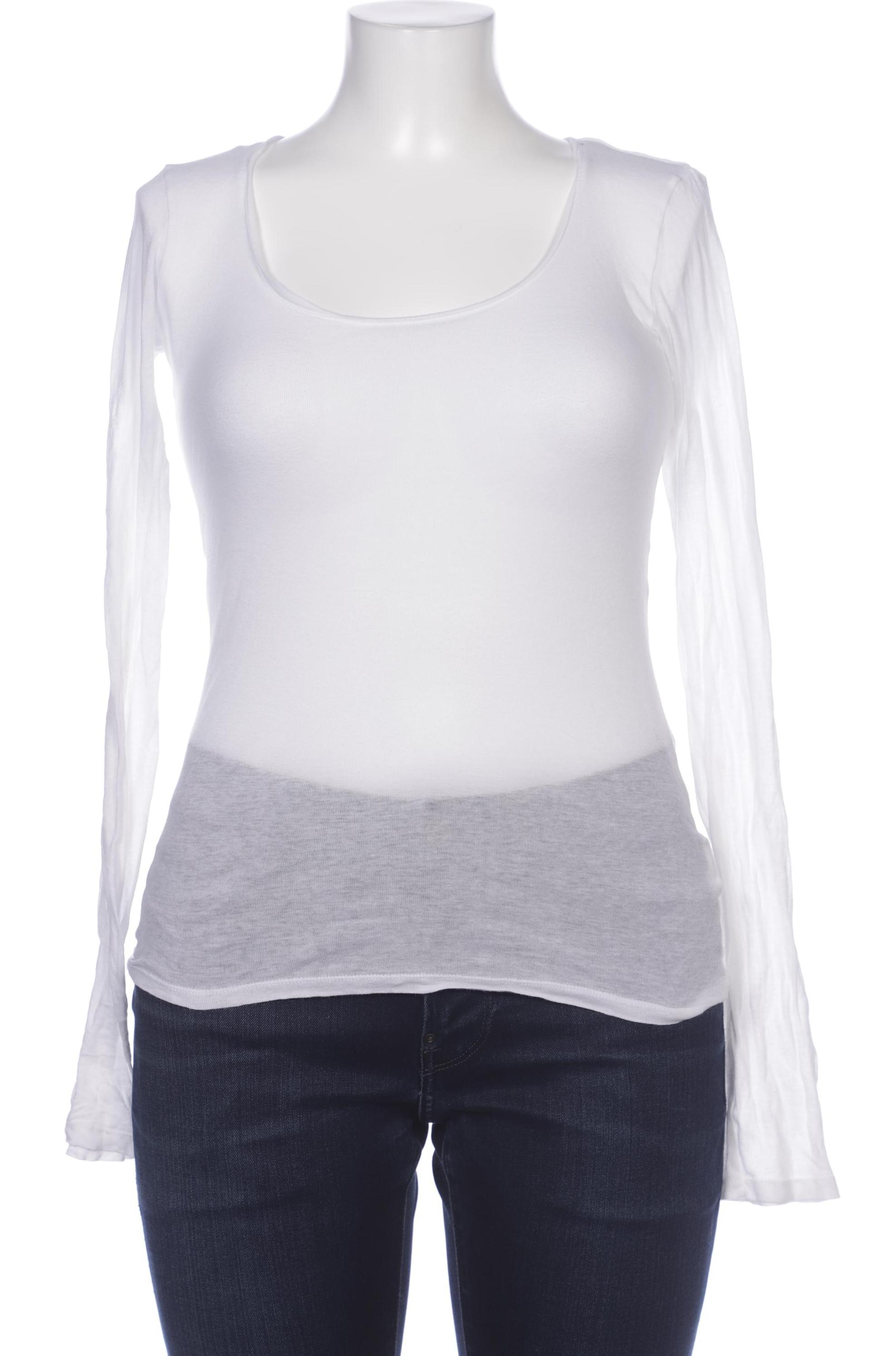 

American Vintage Damen Langarmshirt, weiß, Gr. 42