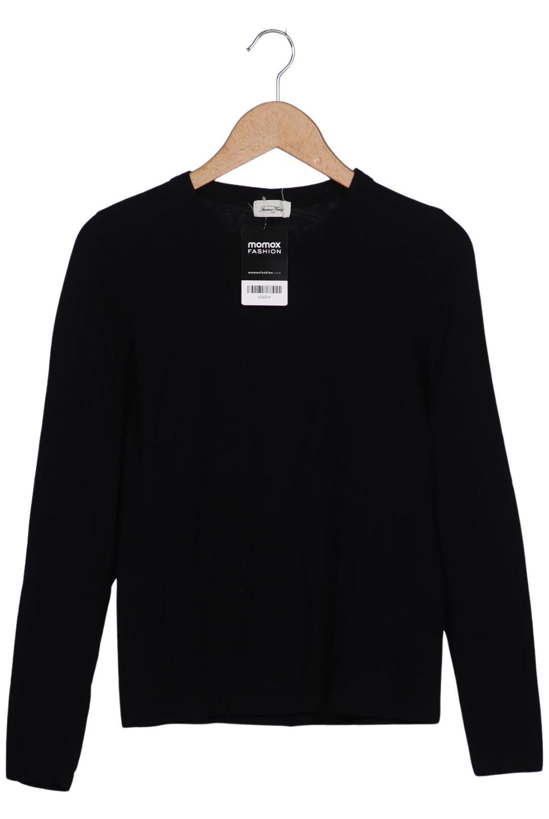 

American Vintage Damen Langarmshirt, schwarz, Gr. 36