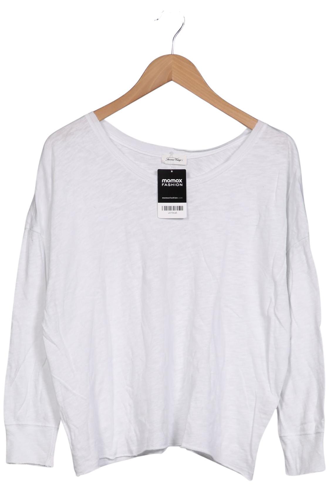 

American Vintage Damen Langarmshirt, weiß, Gr. 38