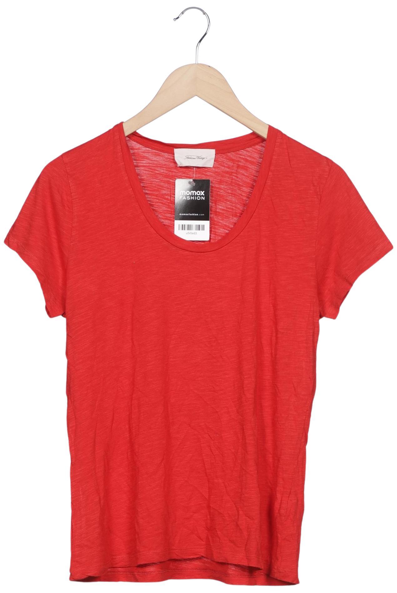 

American Vintage Damen T-Shirt, rot, Gr. 36
