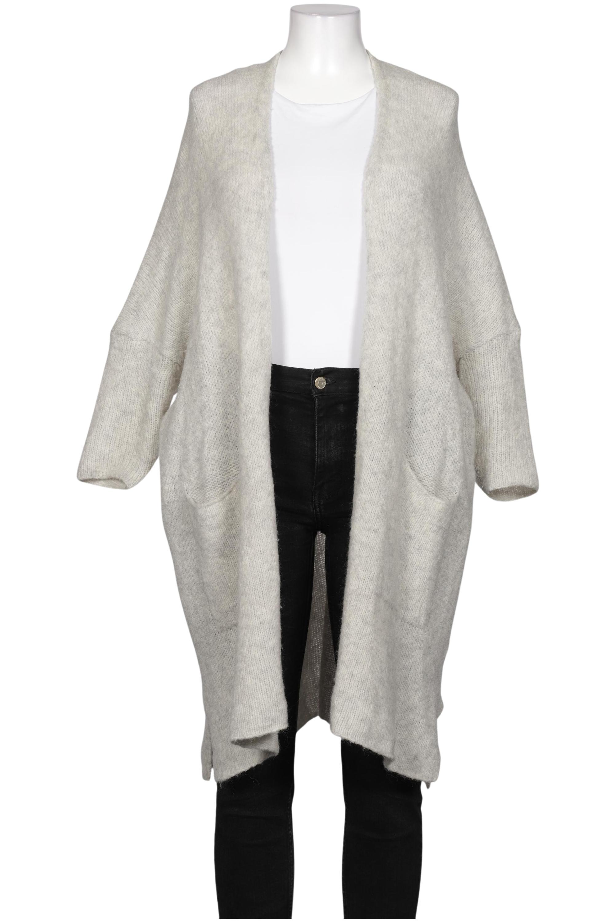 

American Vintage Damen Strickjacke, grau, Gr. uni