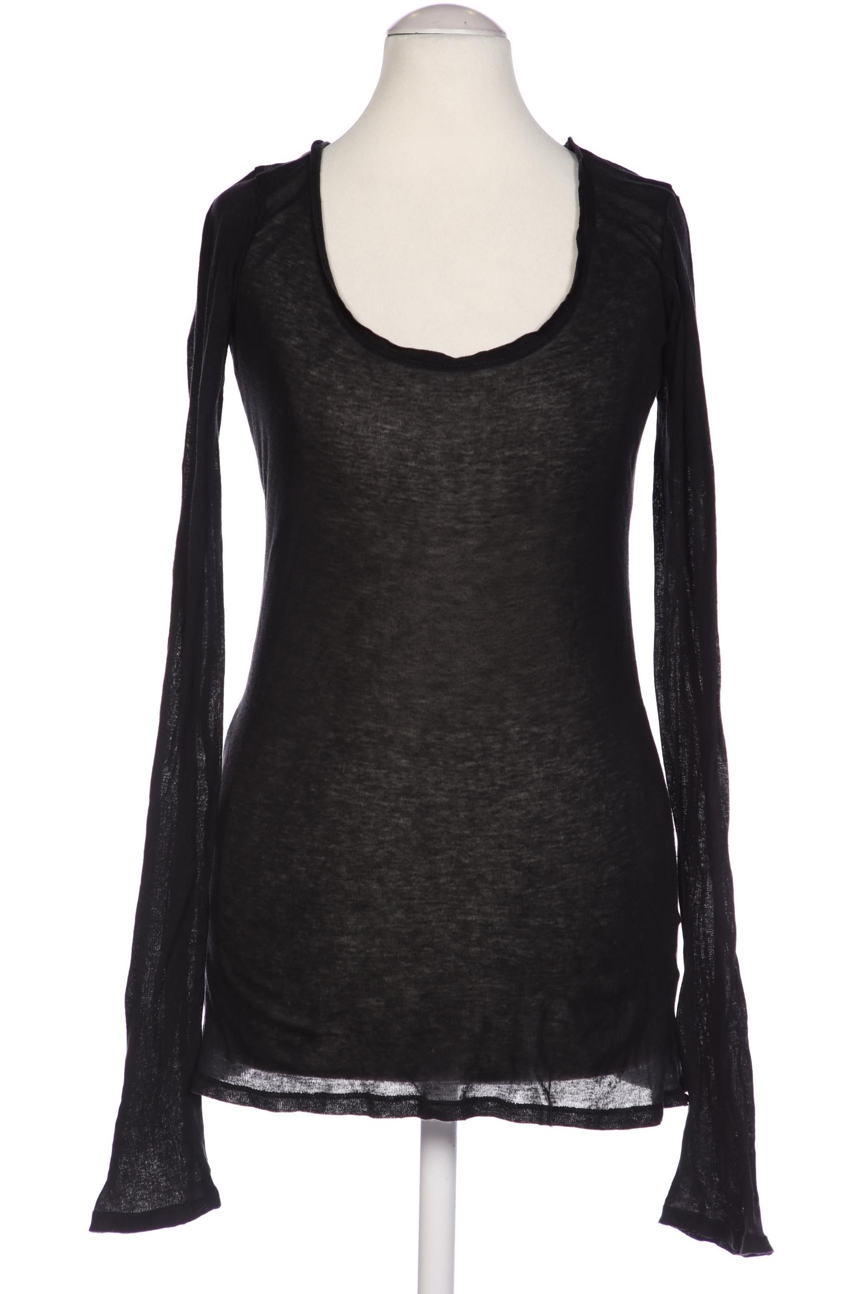 

American Vintage Damen Langarmshirt, schwarz, Gr. 32