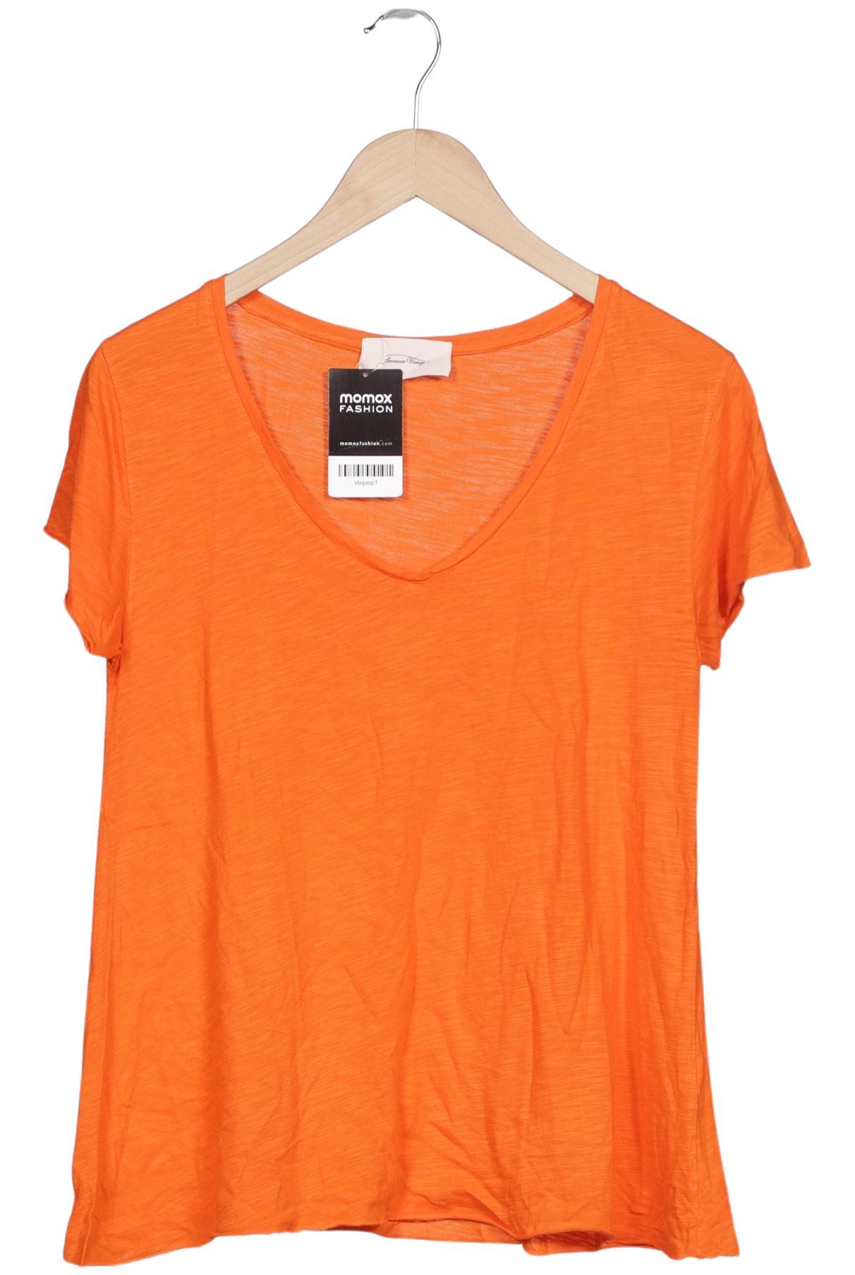 

American Vintage Damen T-Shirt, orange, Gr. 42