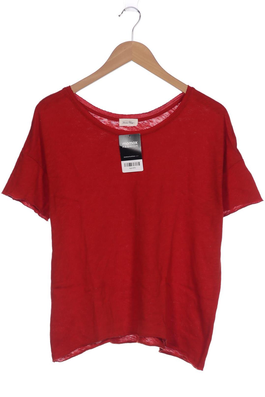 

American Vintage Damen T-Shirt, rot, Gr. 42