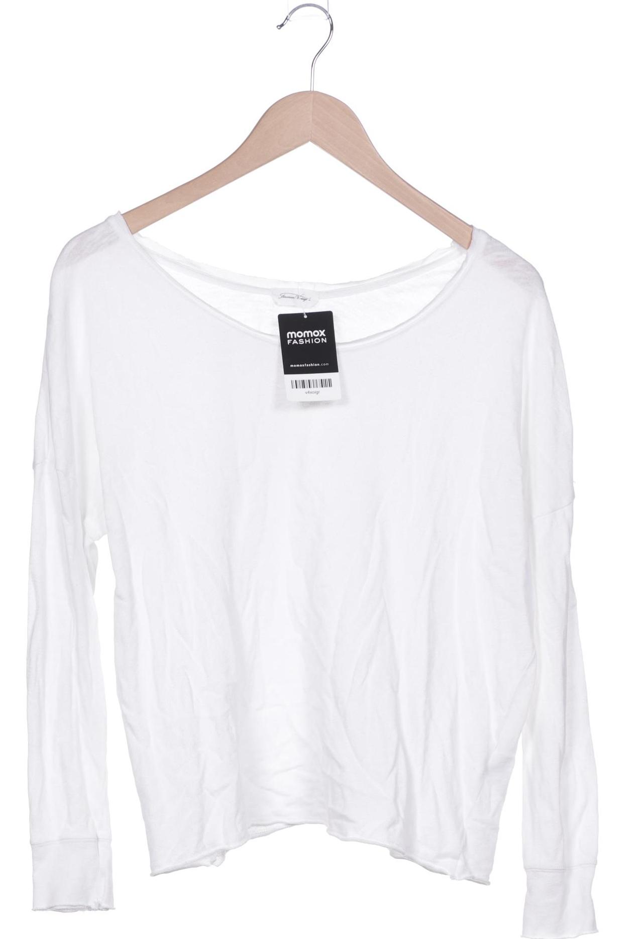 

American Vintage Damen Langarmshirt, weiß, Gr. 36