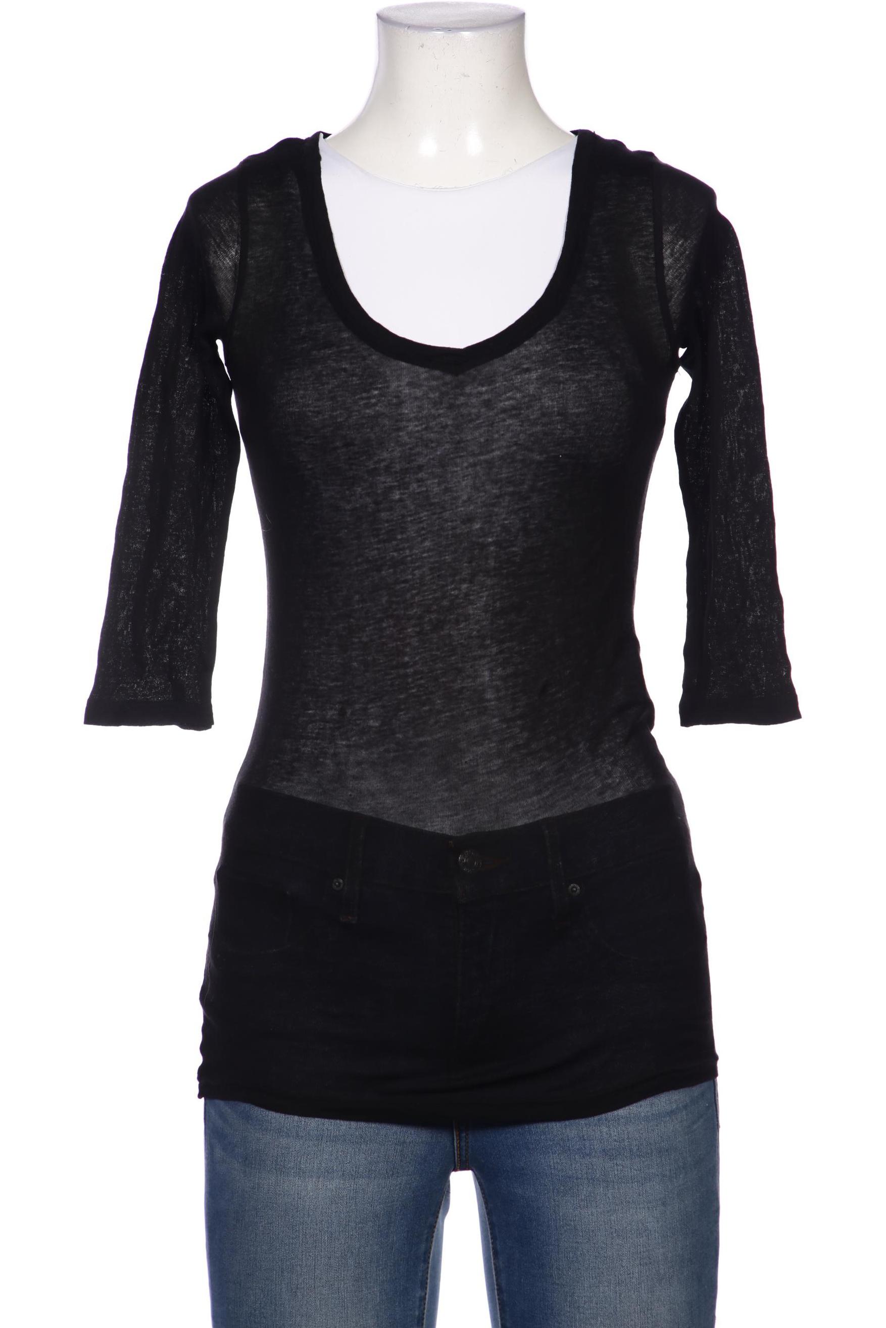 

American Vintage Damen Langarmshirt, schwarz
