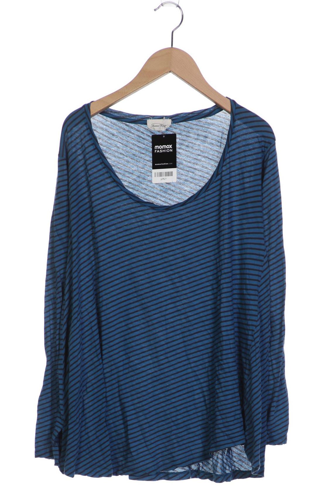 

American Vintage Damen Langarmshirt, blau