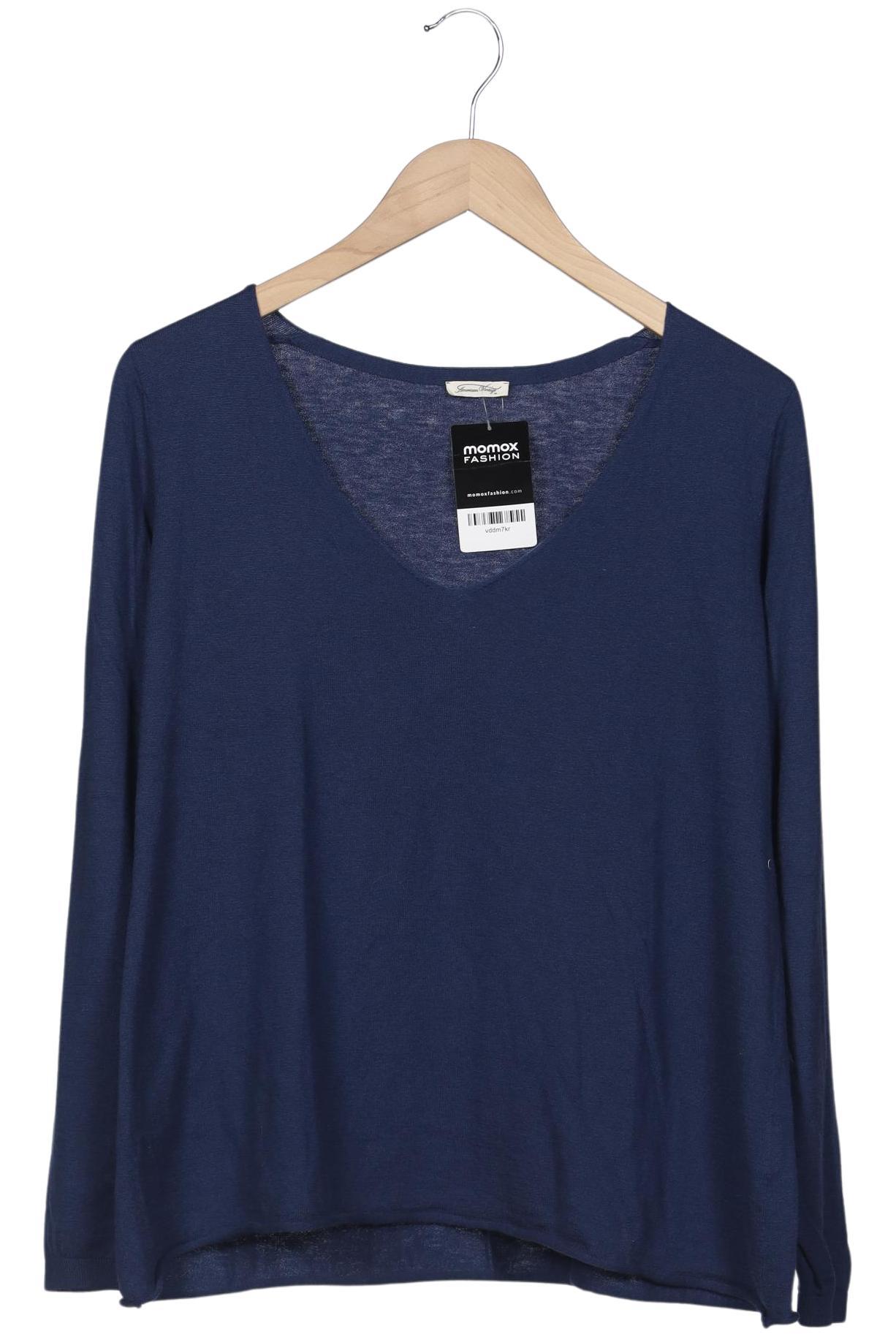 

American Vintage Damen Pullover, blau, Gr. 42
