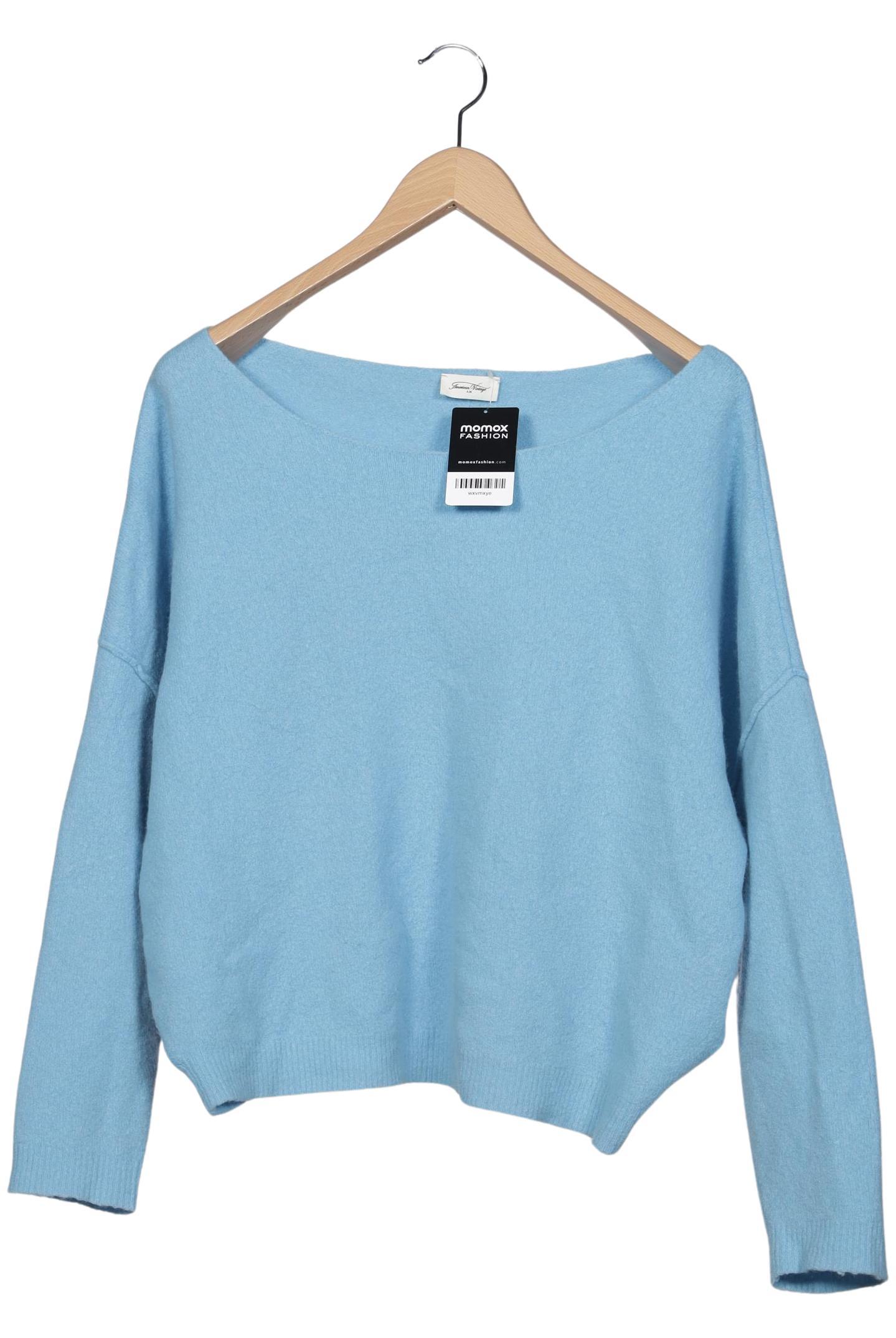 

American Vintage Damen Pullover, blau, Gr. 38
