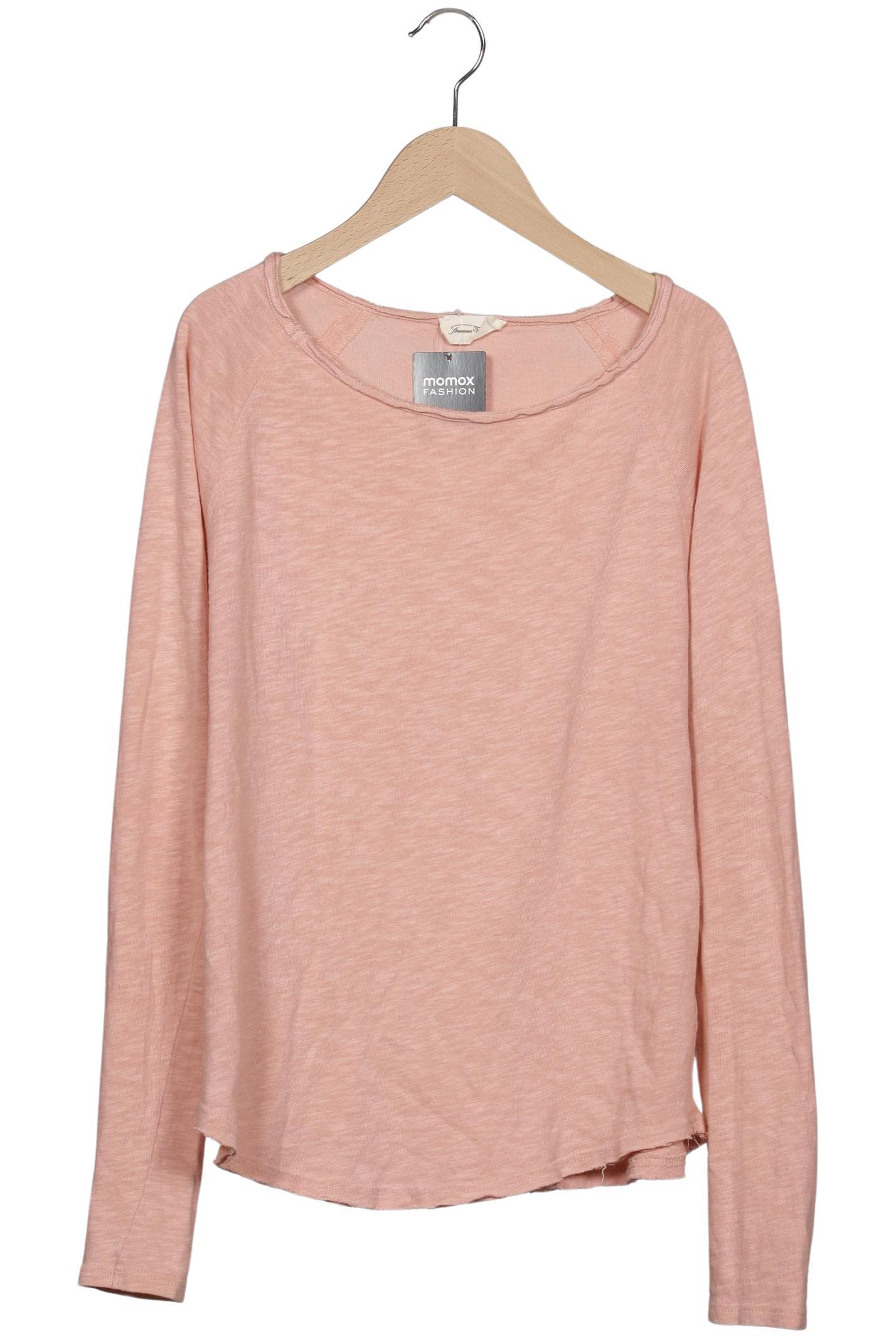 

American Vintage Damen Langarmshirt, pink, Gr. 38