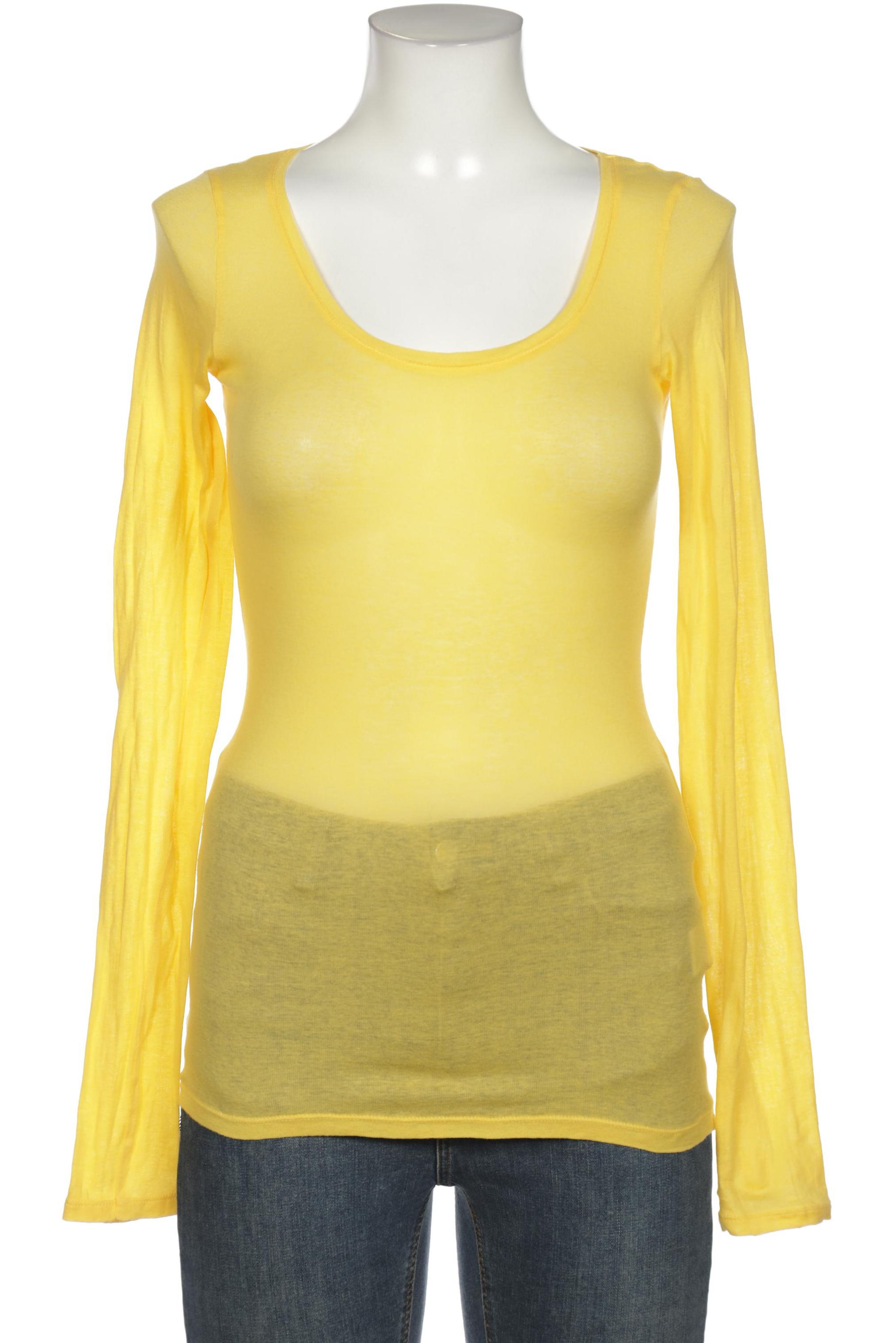 

American Vintage Damen Langarmshirt, gelb